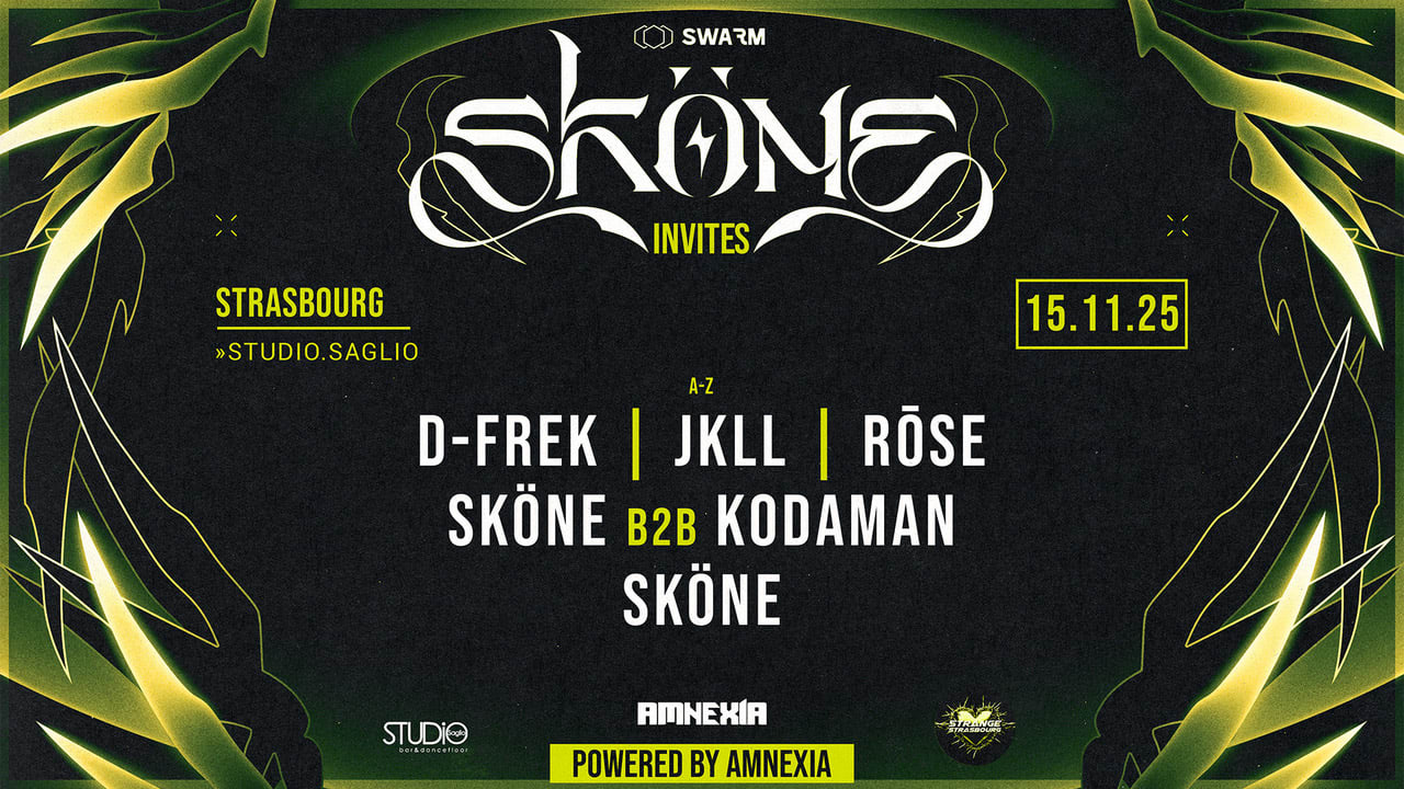 Skone Invites Kodaman + D-Frek + Jkll + Rose
