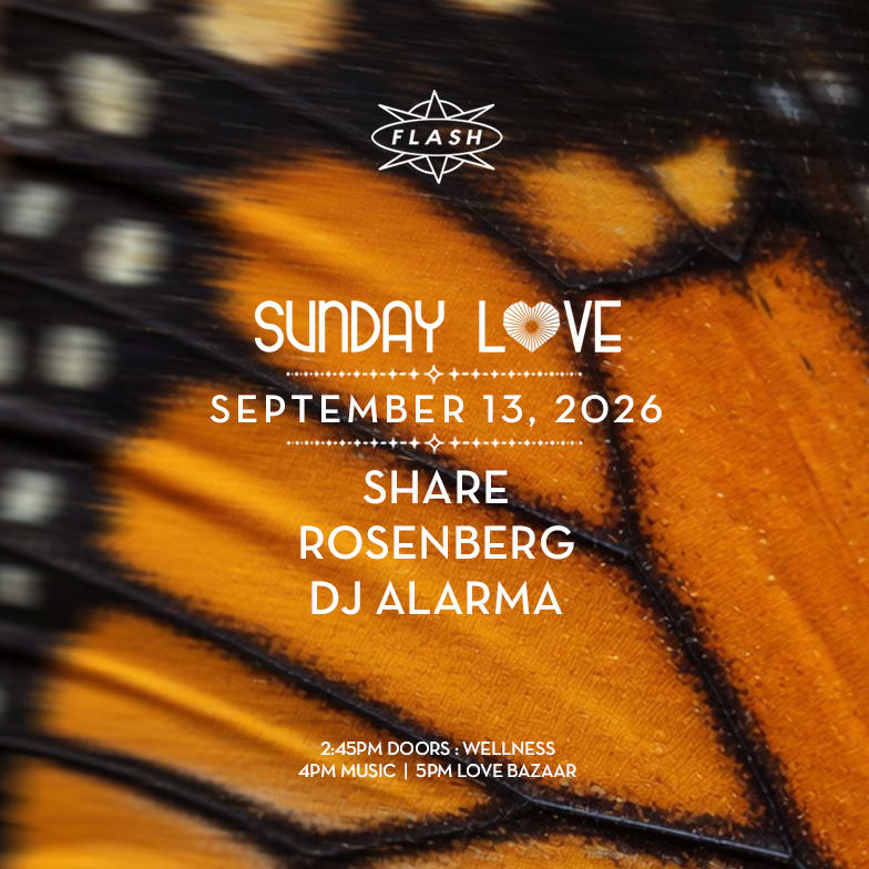 Sunday Love: Share - Rosenberg - Dj Alarma
