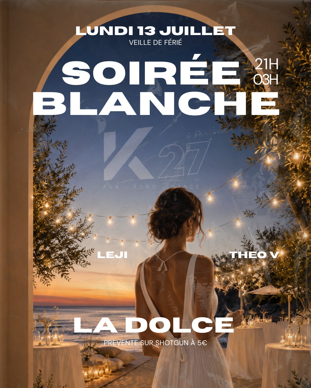 Soirée Blanche - La Dolce - K27