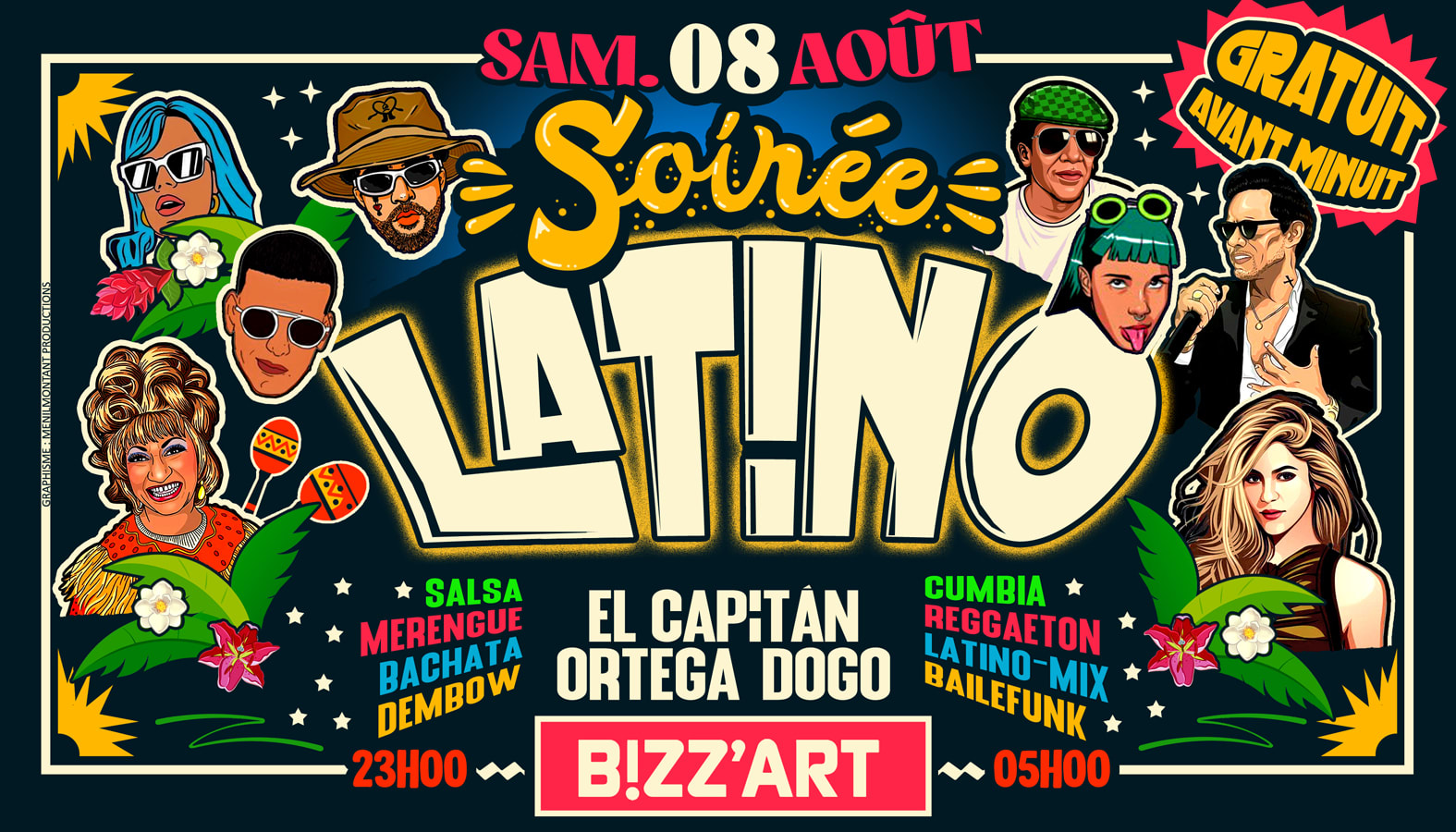Soirée Latino X Canal St Martin 08.08.26