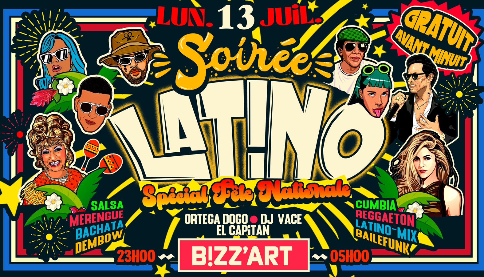Soirée Latino X Canal St Martin 13.07.26