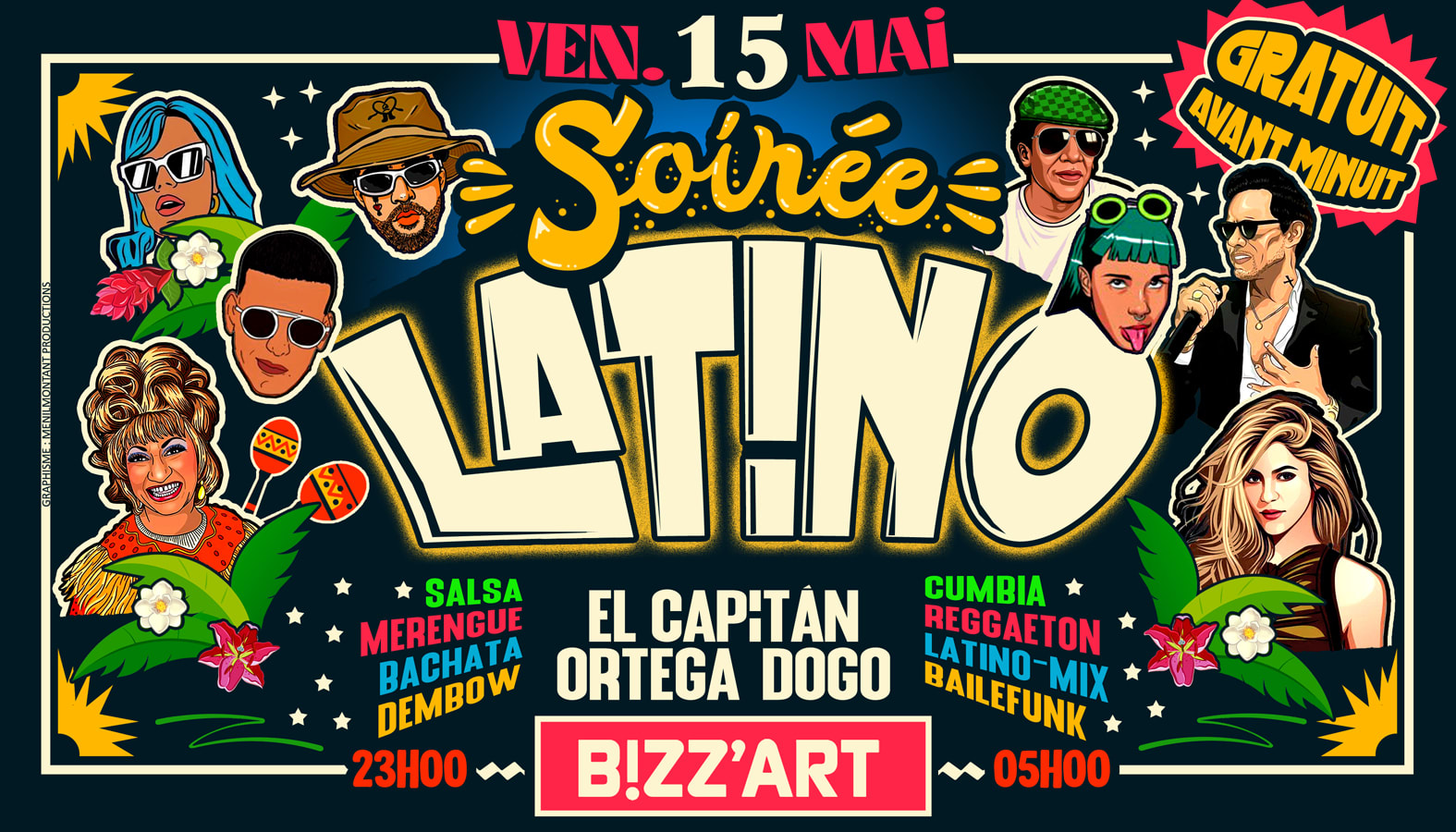 Soirée Latino X Canal St Martin  15.05.26