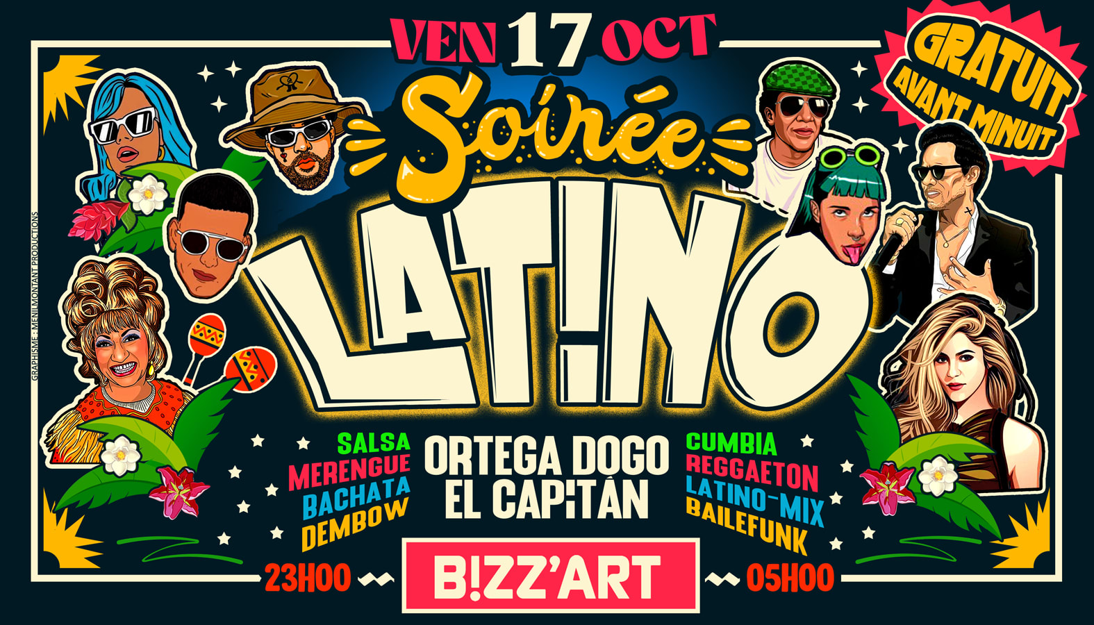 Soirée Latino X Canal St Martin 17.10.25