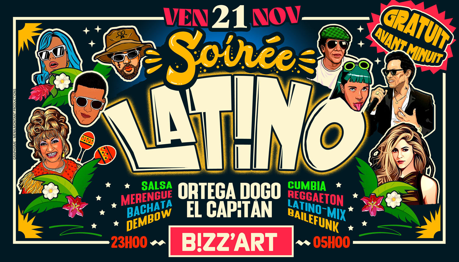 Soirée Latino X Canal St Martin 21.11.25