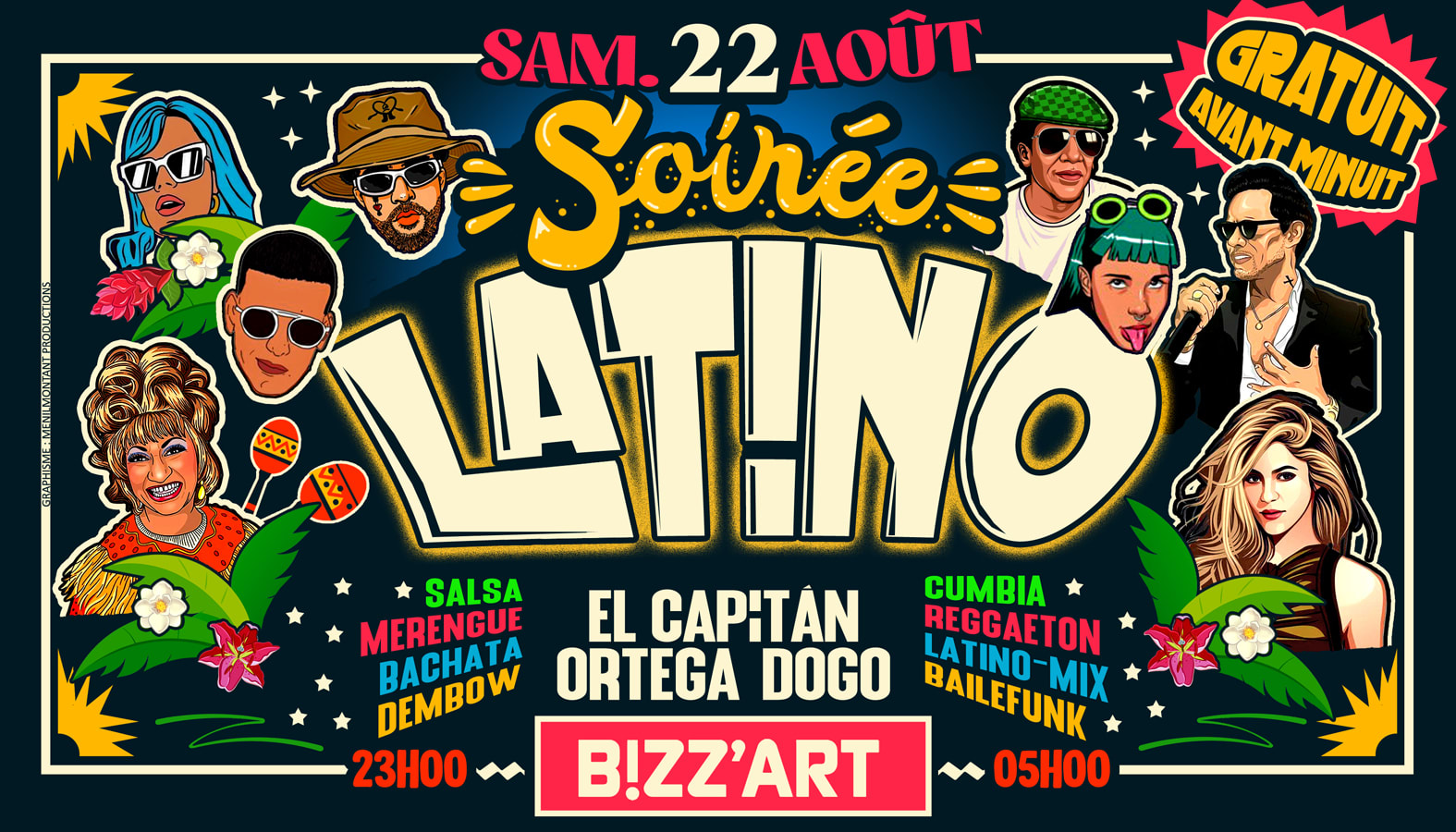 Soirée Latino X Canal St Martin 22.08.26
