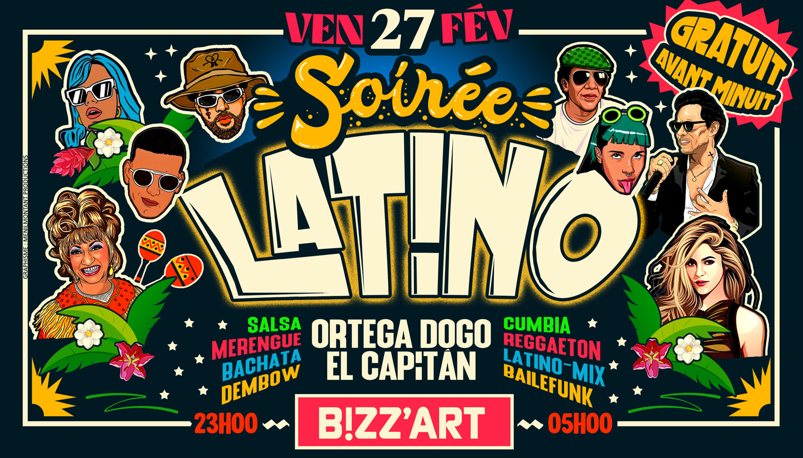 Soirée Latino X Canal St Martin  27.02.26