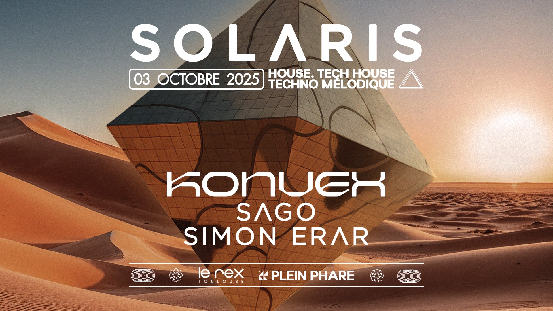 Solaris Inv. Konvex, Sago & Simon Erar *Entrée Gratuite