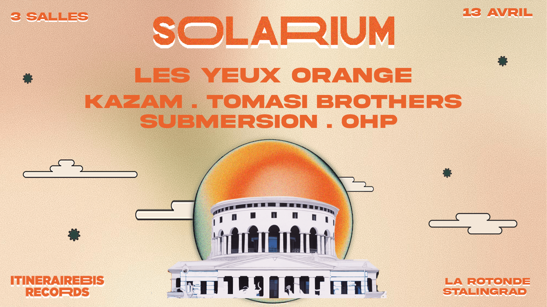 Solarium - La Rotonde Xxl - 3 Scènes