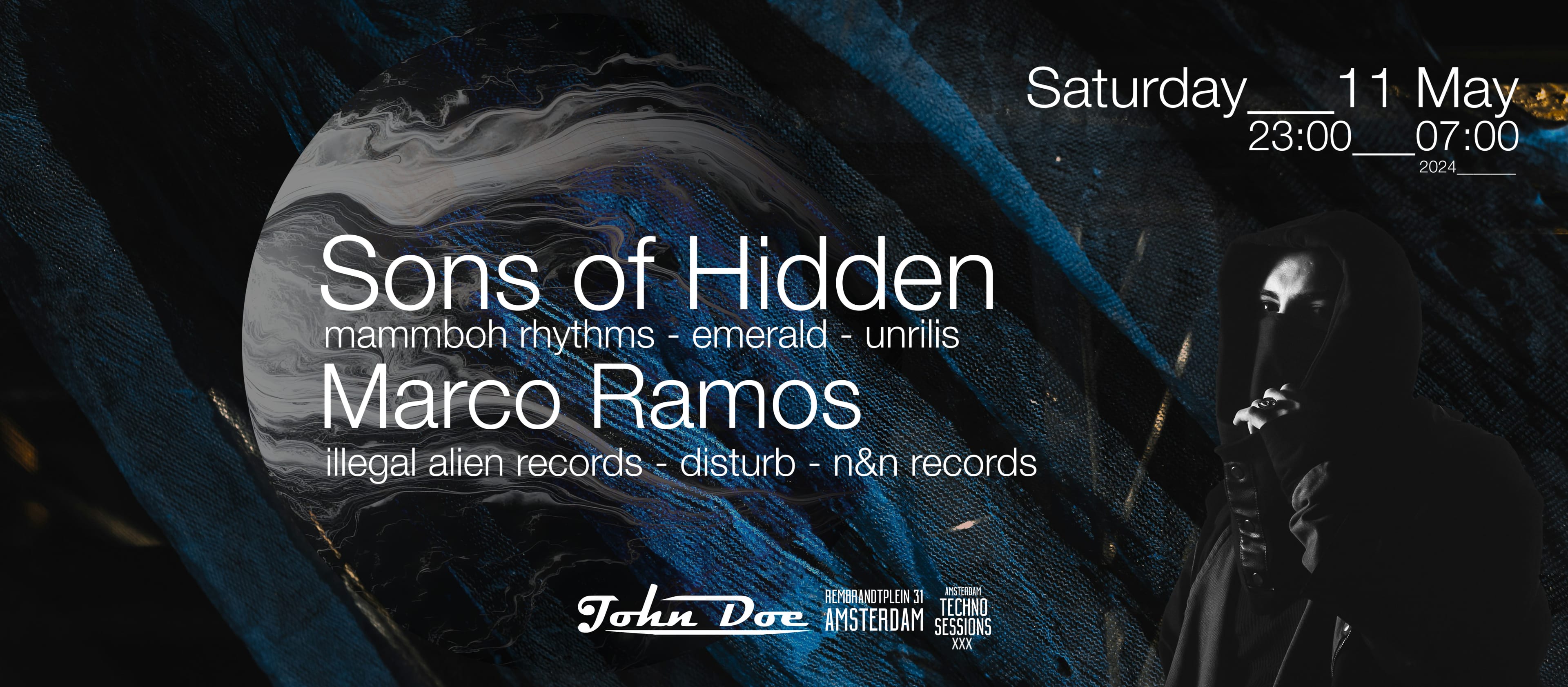 Amsterdam Techno Sessions With Sons Of Hidden Live!