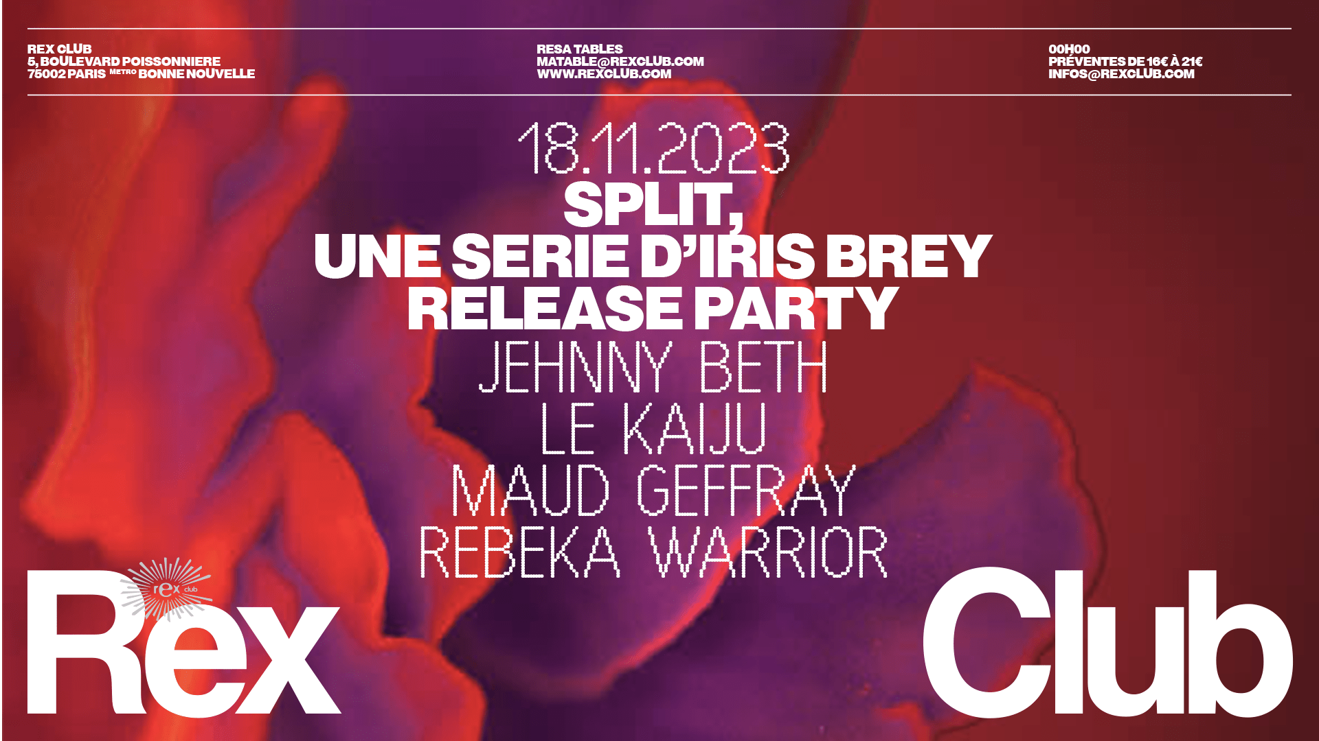 Split Release Party: Maud Geffray, Rebeka Warrior & More