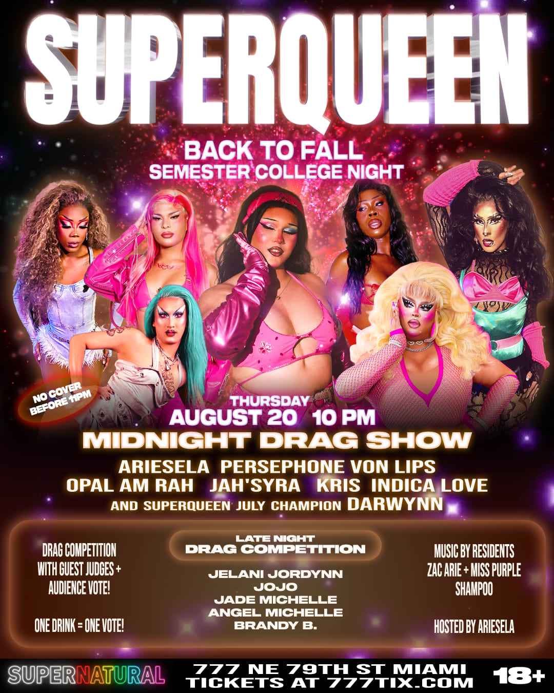 Superqueen Drag Rave + Competition (18+)