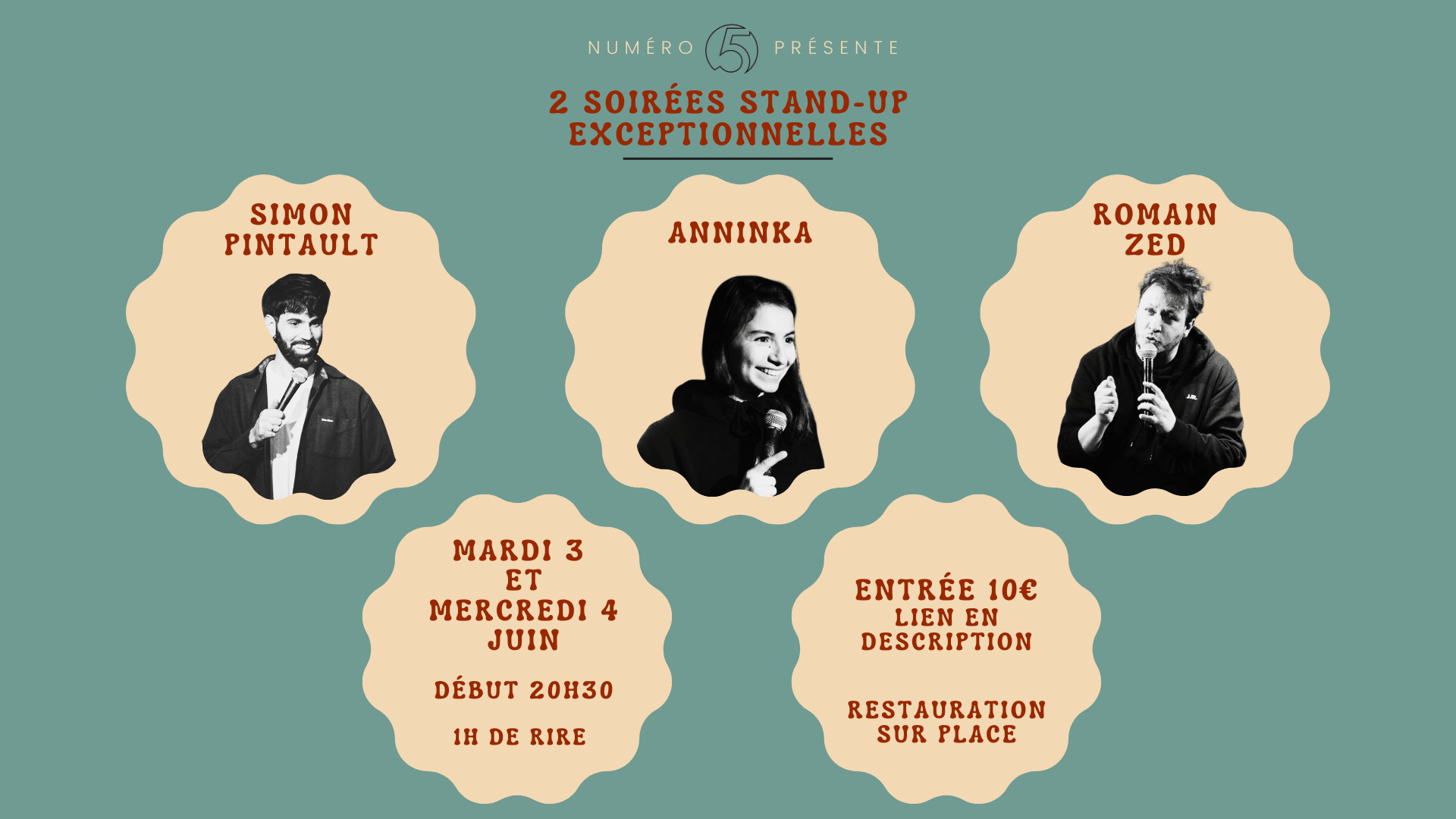 Stand-Up 3 Et 4 Juin
