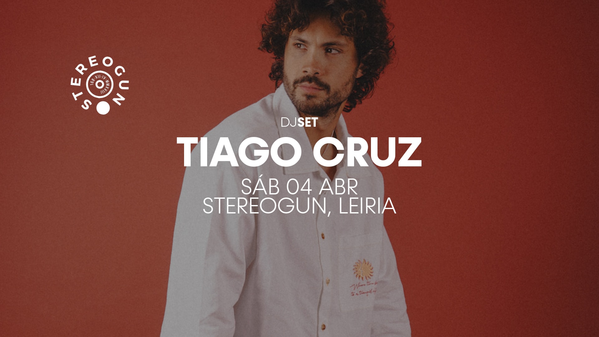 Tiago Cruz @ Stereogun, Leiria