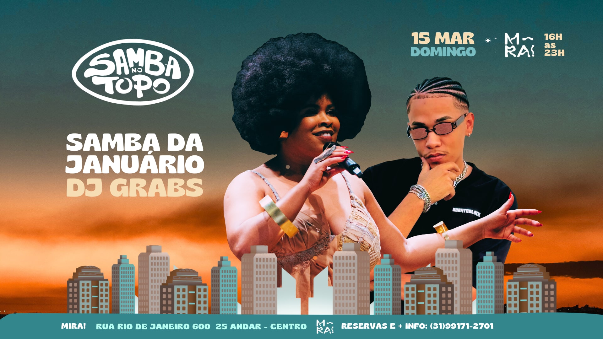 Samba No Topo - Samba Da Januário & Dj Grabs