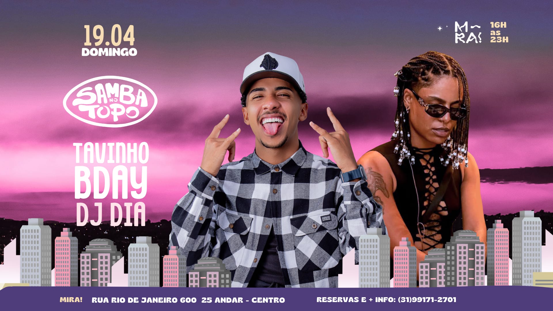 Samba No Topo - Tavinho (Inédito) & Dj Dia