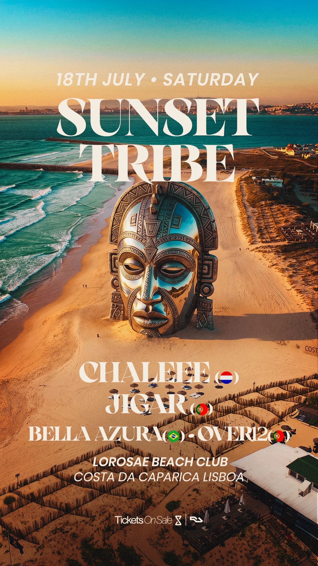Sunset Tribe With International Artist At Lorosae Beach Club