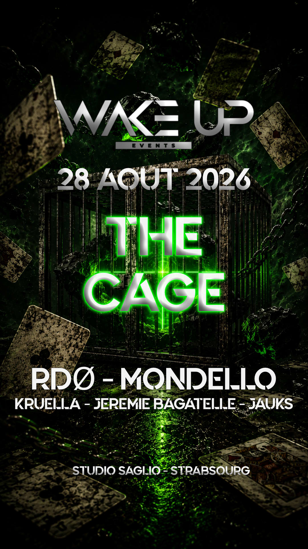 The Cage  W:  Rdo, Mondello, Kruella, Jauks
