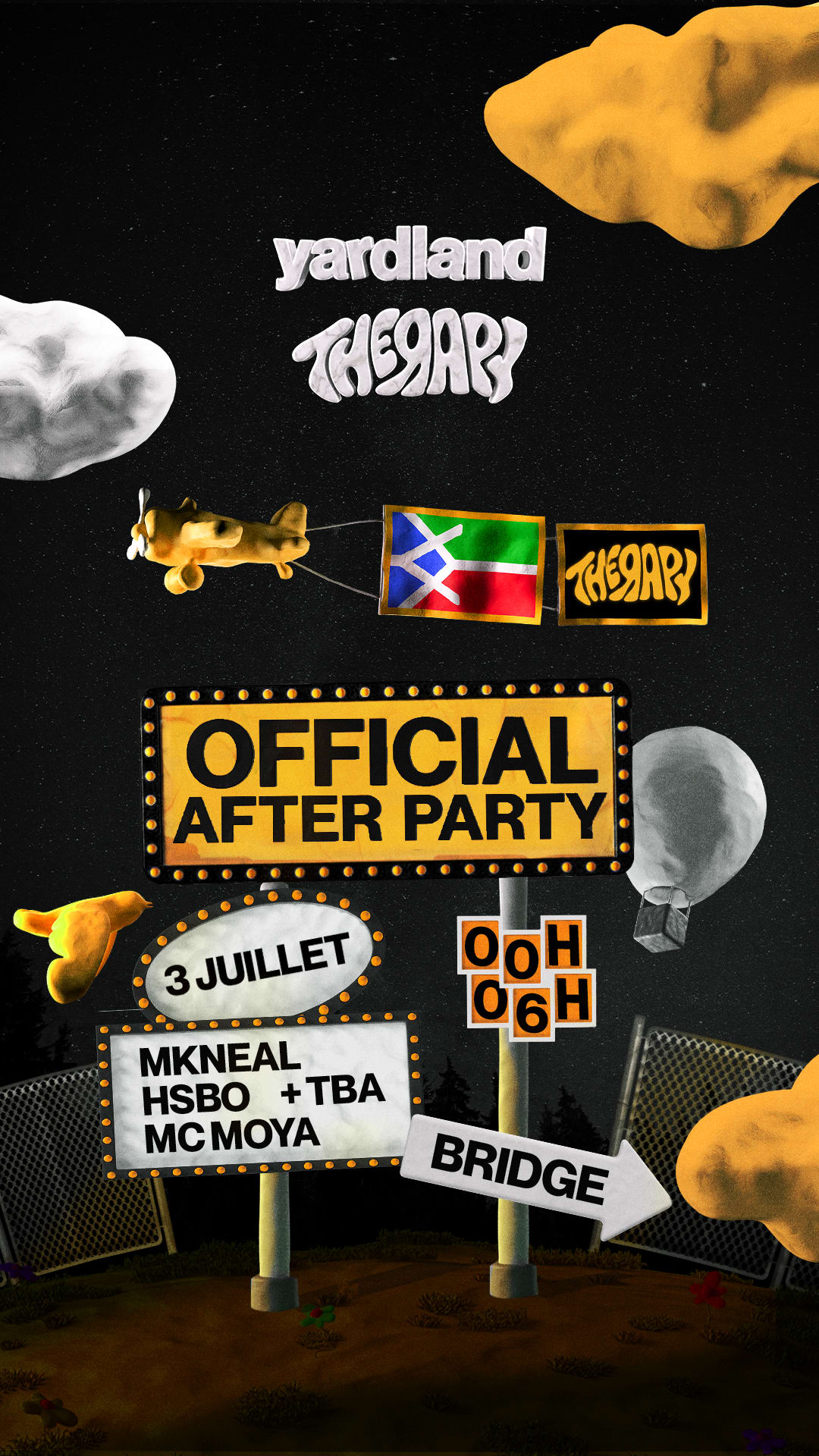 Therapy X Yardland - Official Afterparty / Vendredi @Bridge