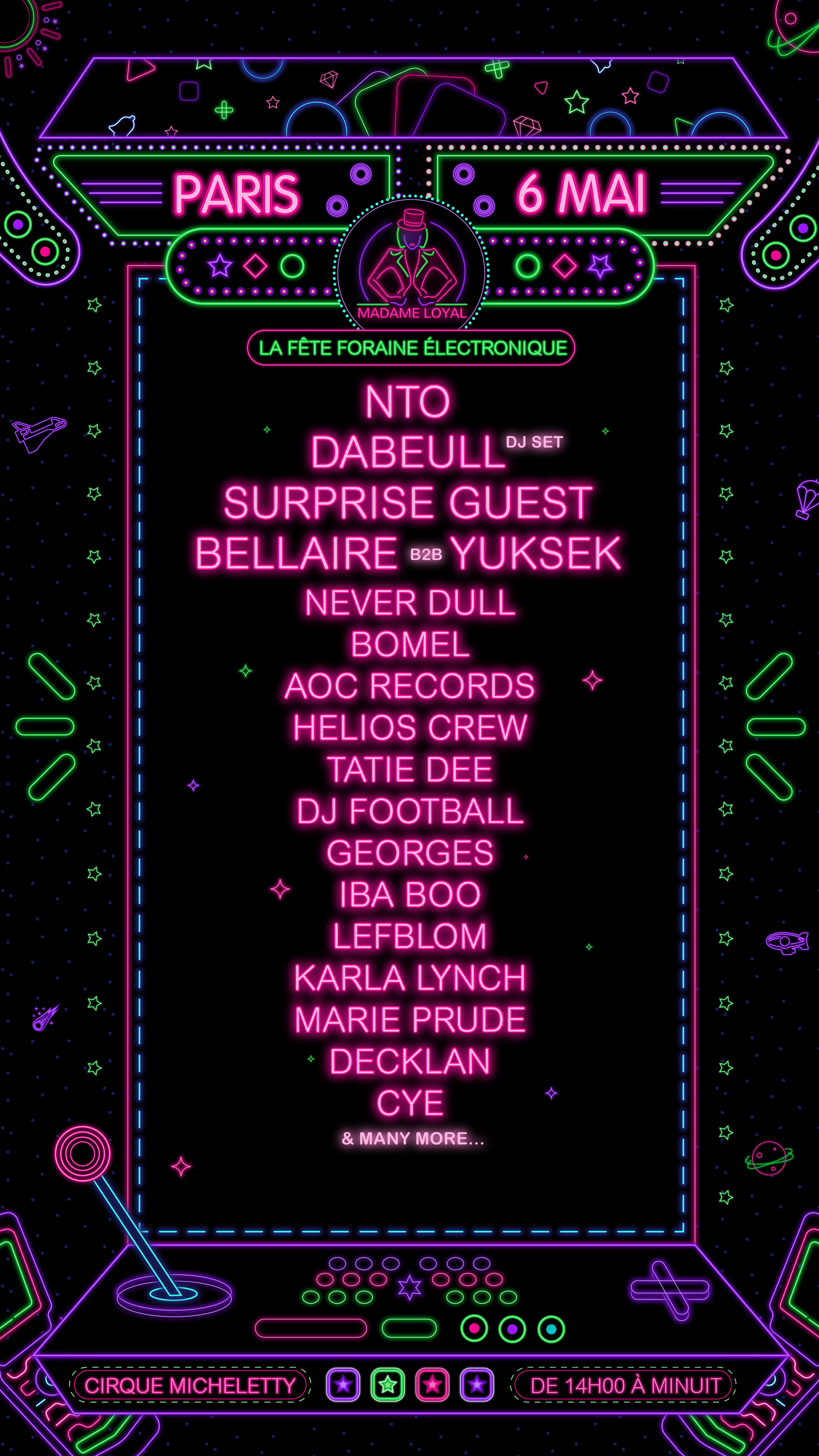 Madame Loyal Festival - Paris, 6 Mai