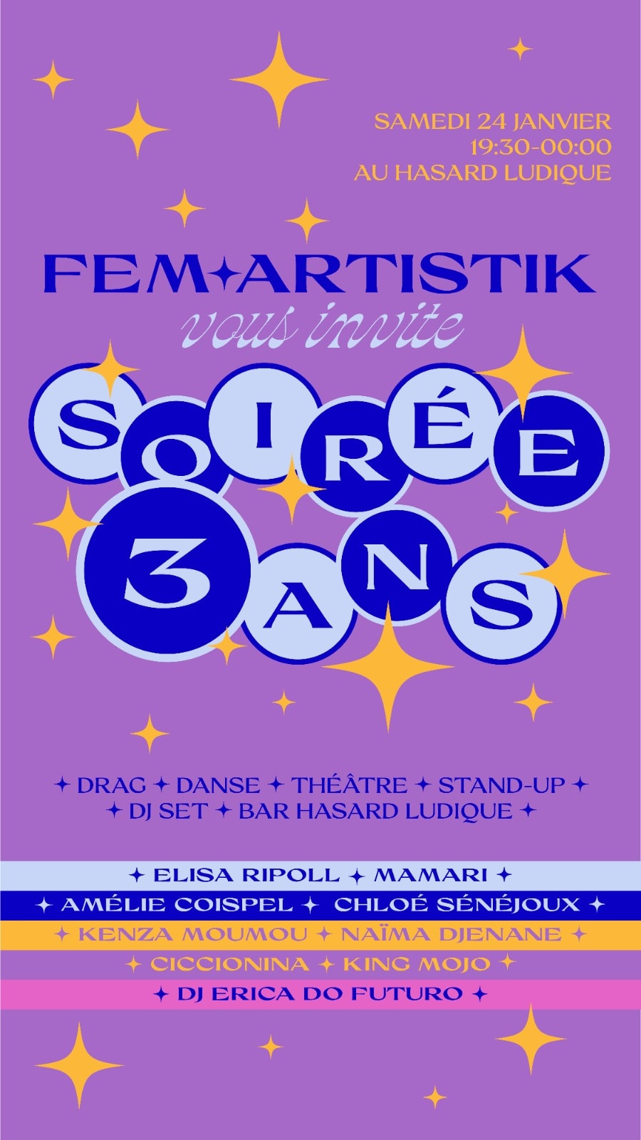 Fem'artistik Queer Fête Ses 3 Ans !