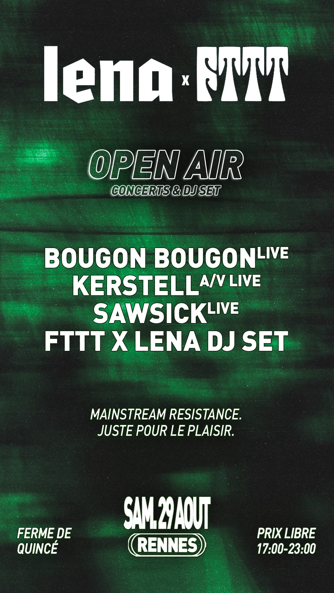 Lena X Fttt | Quincé Open Air