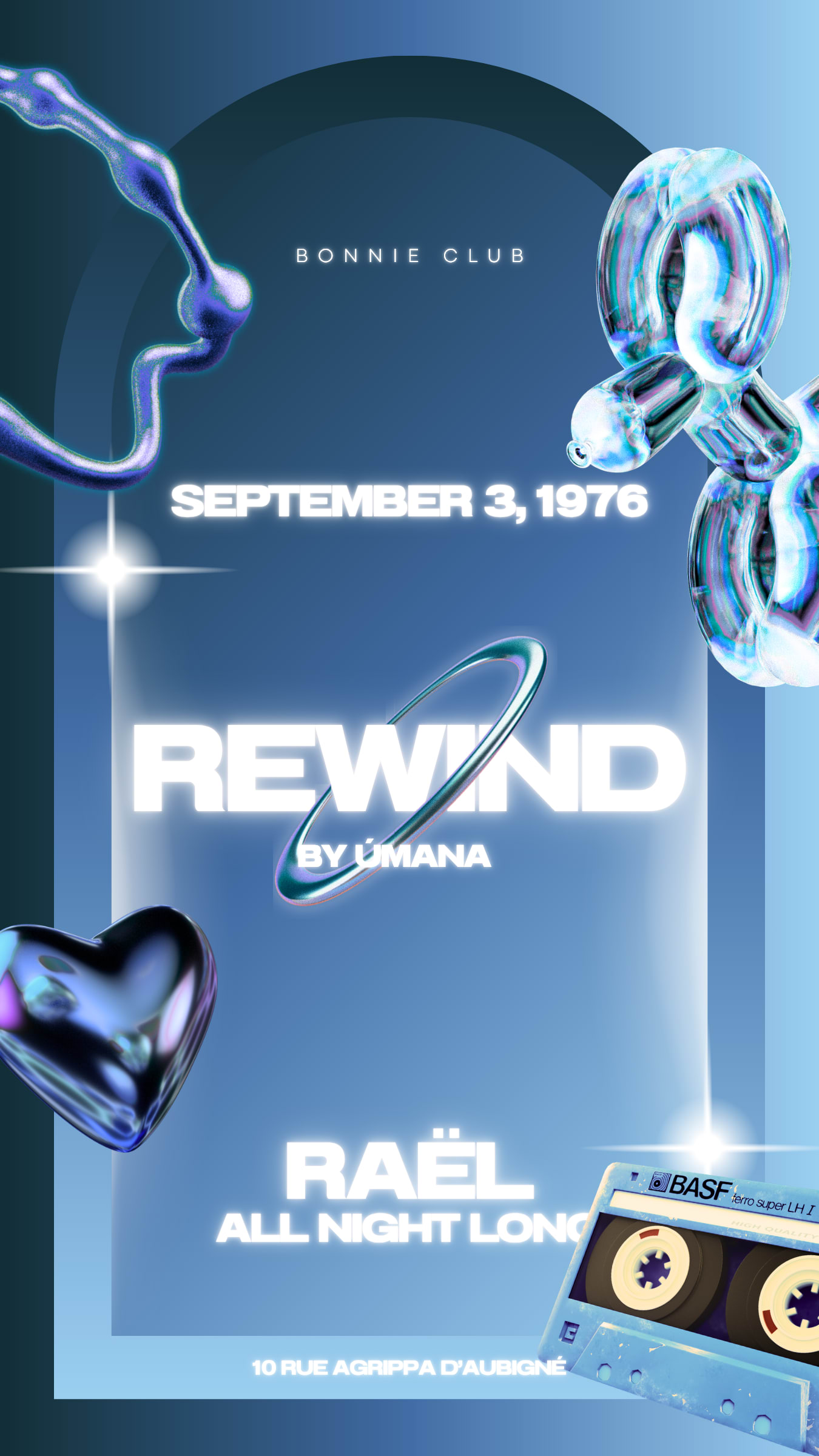 Rewind 03.09.1976 - Raël All Night Long