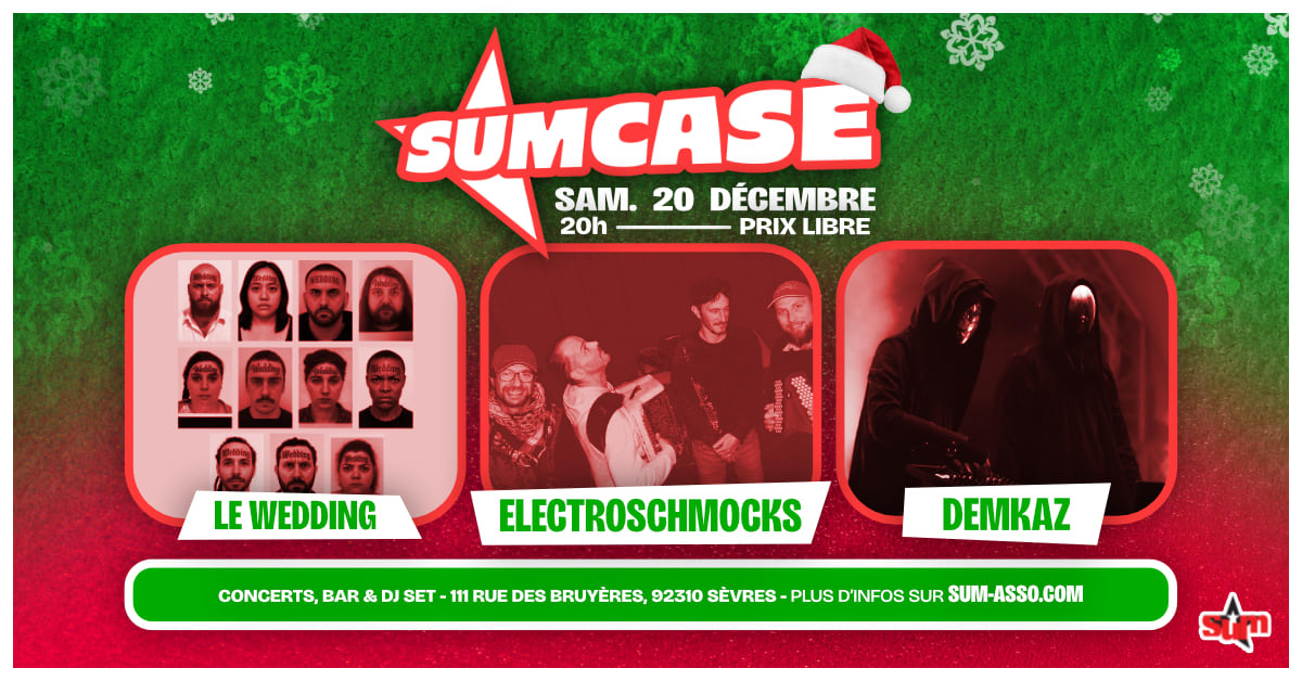 Sumcase Noël - Le Wedding/Electroschmoks/Demkaz