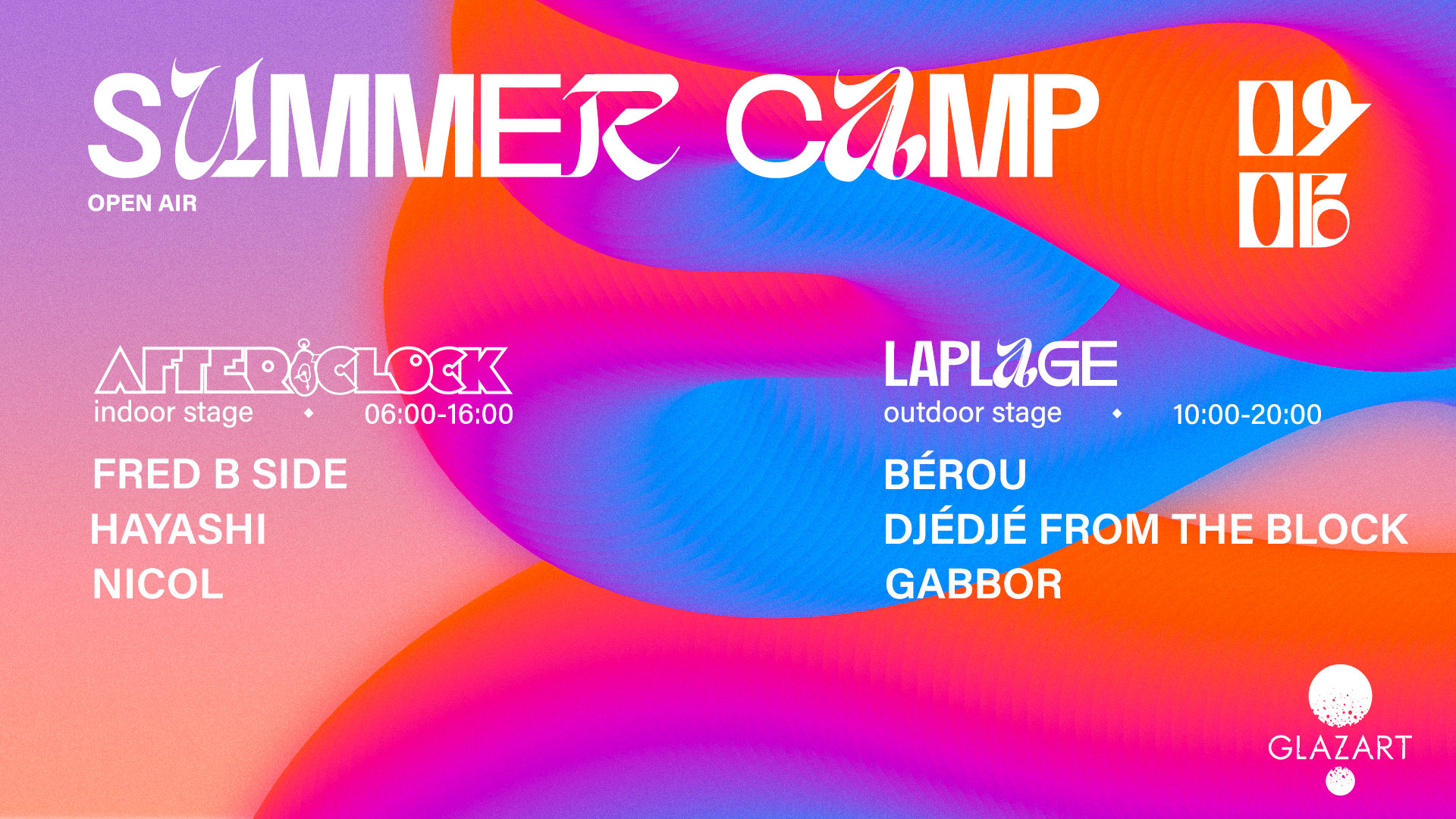 Summer Camp : After O'clock X Laplage Opening#2 ⛱️(Open Air)