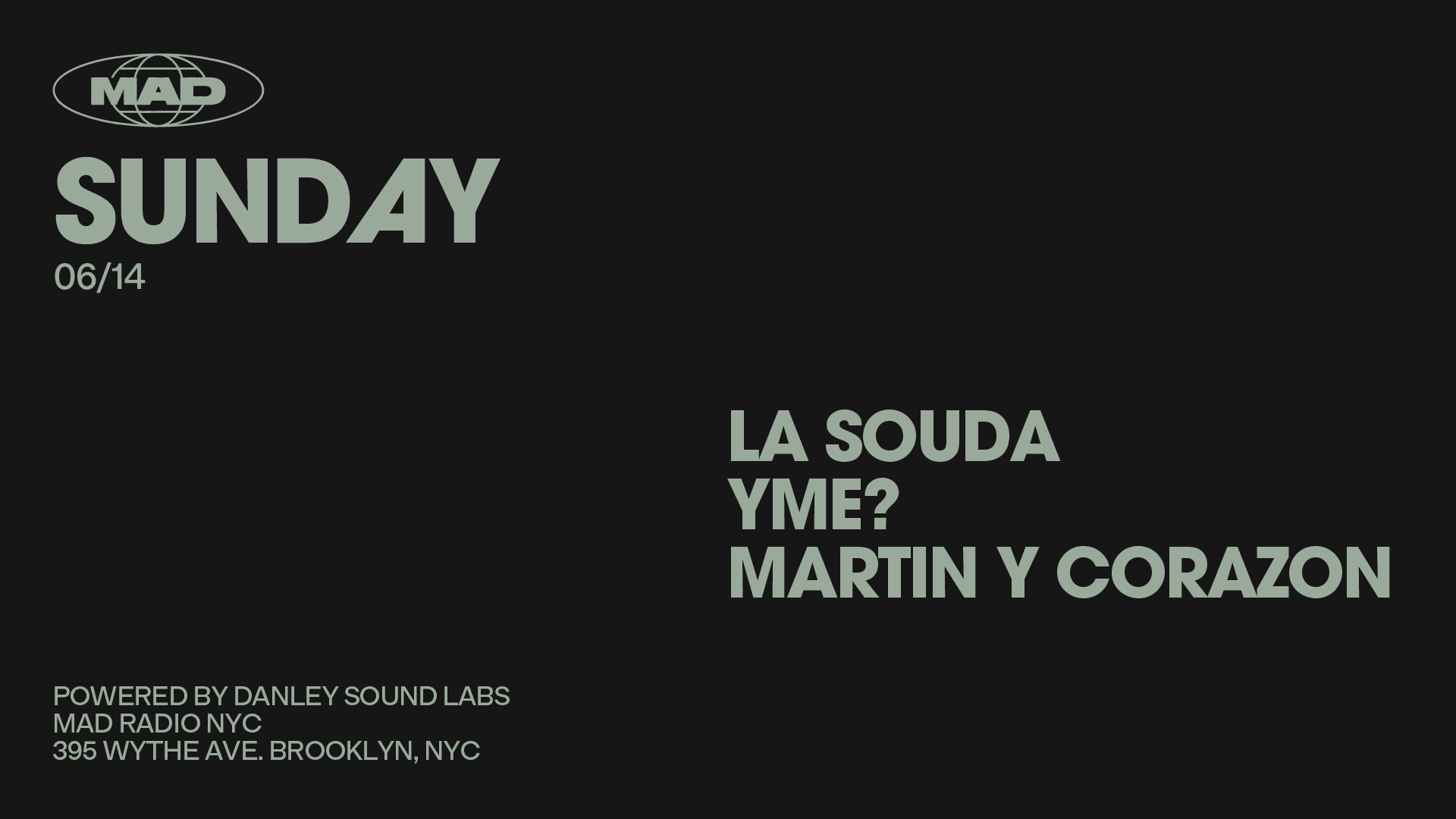 La Souda / Yme? / Martin Y Corazon