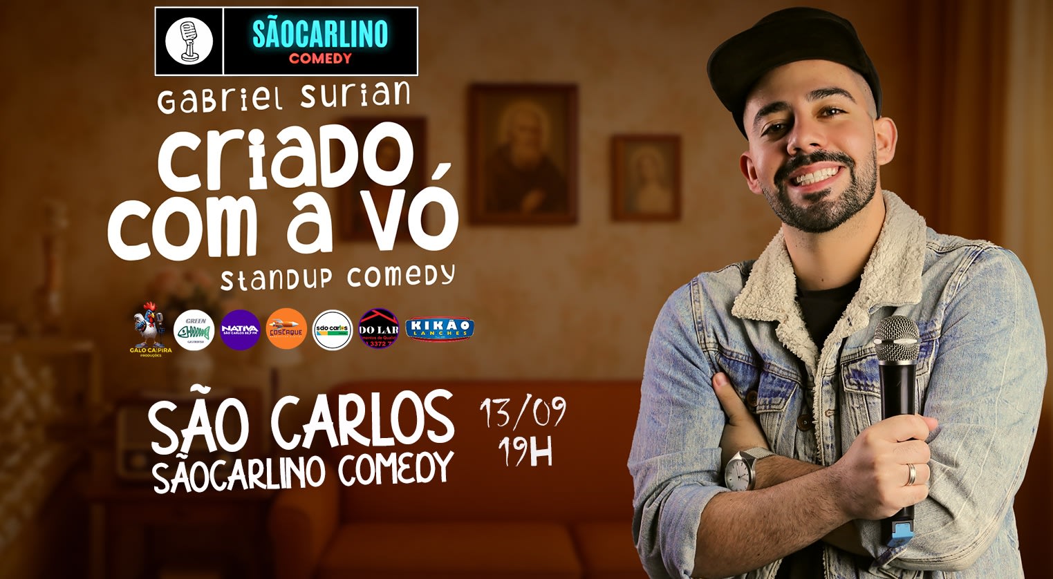 Gabriel Surian | Criado Com A Vó | Standup Comedy | Comédia