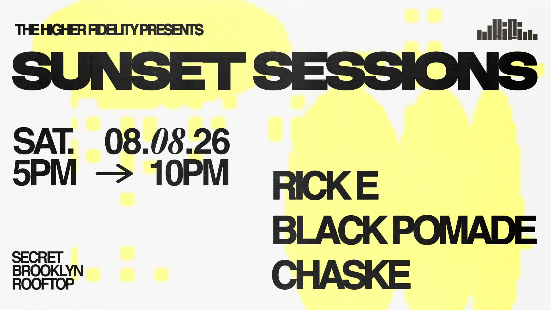 Sunset Sessions W/ Rick E, Black Pomade, Chaske