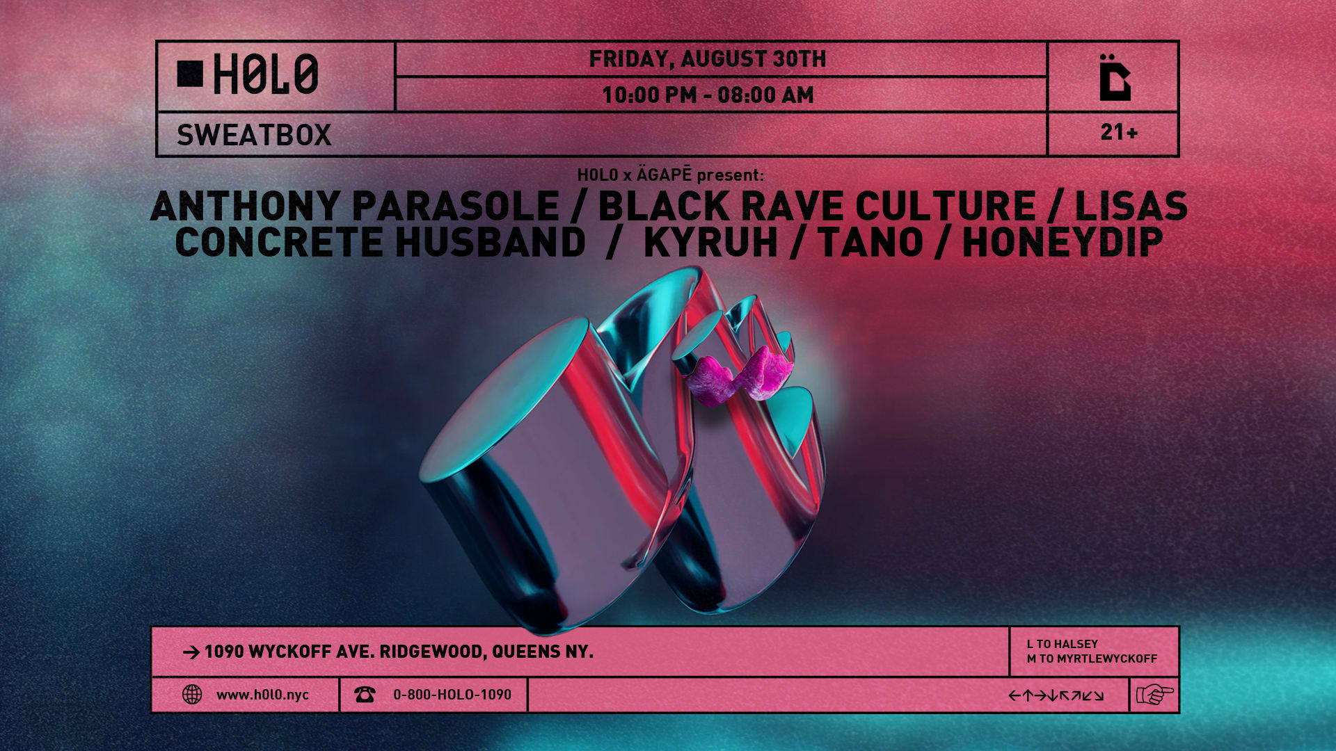 H0l0 X Agape Present : Sweatbox