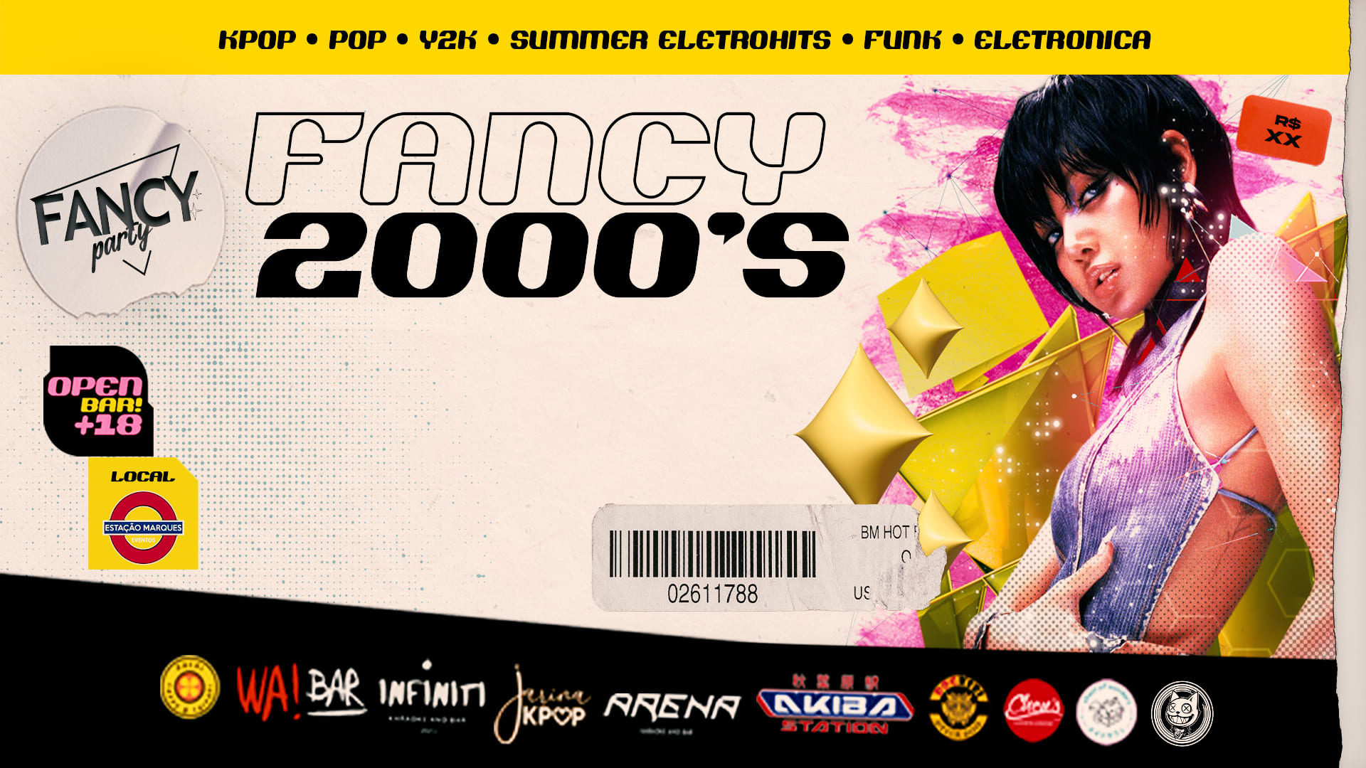 Fancy Party - Open Bar - Edição Anos 2000