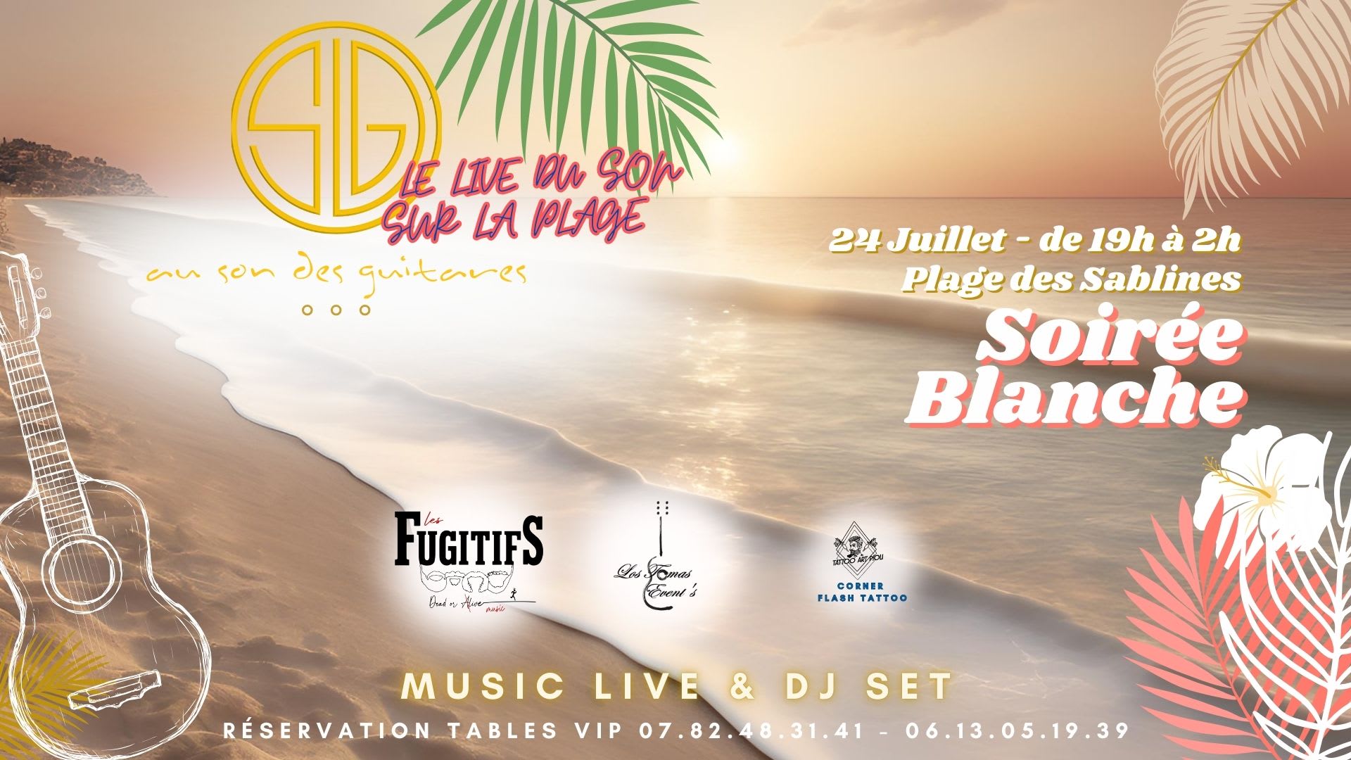 Le Live Du Son Sur La Plage