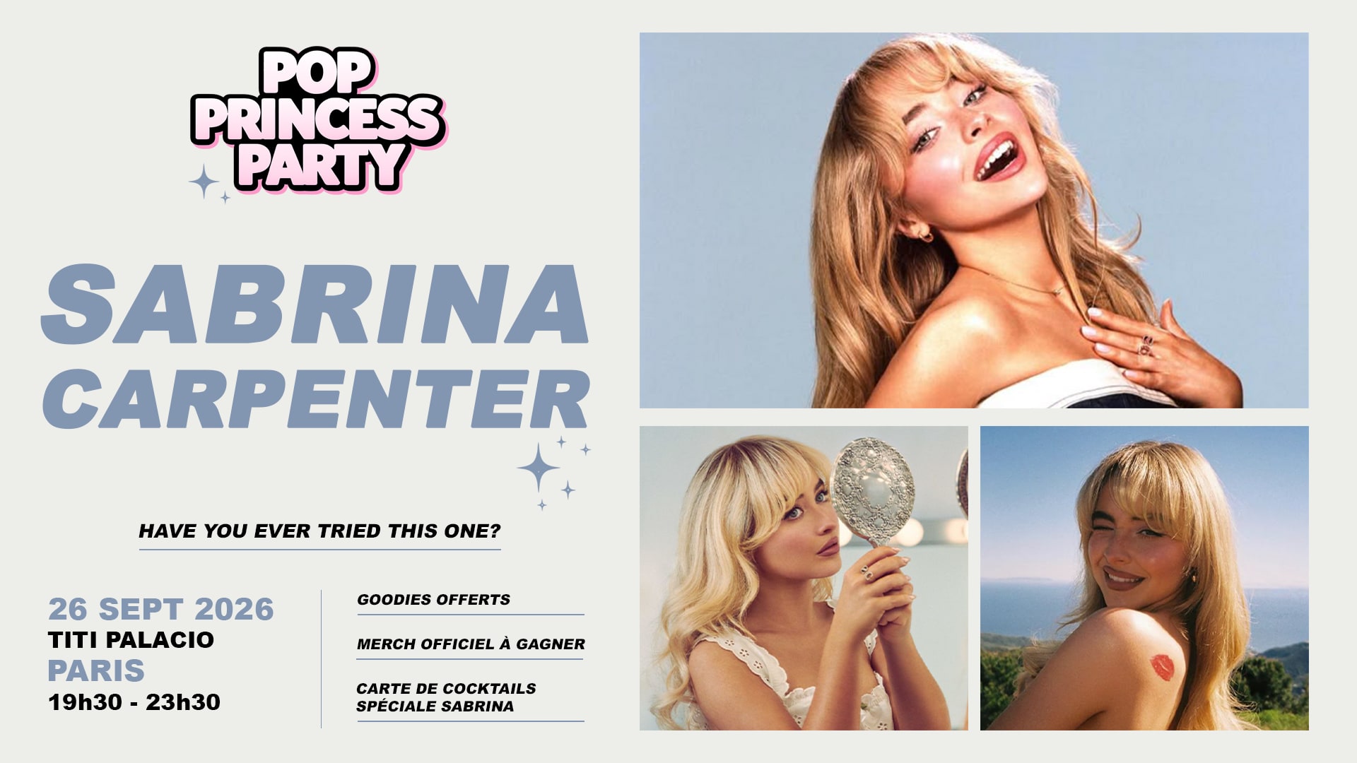 Pop Princess Party - Sabrina Carpenter Edition