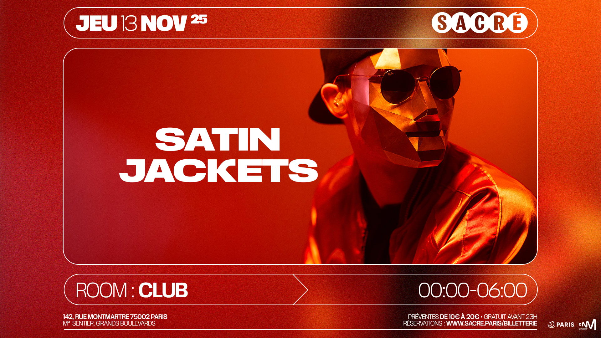 Sacré Présente : Satin Jackets
