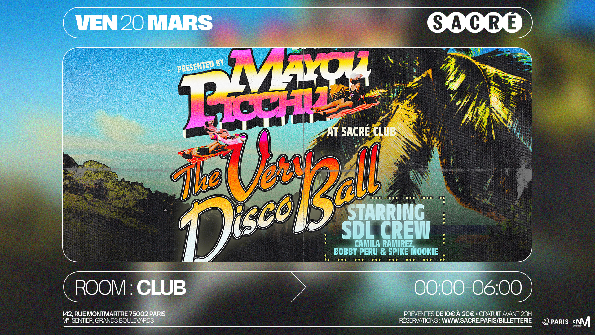 Sacré Présente : The Very Disco Ball #3 By Mayou Picchu