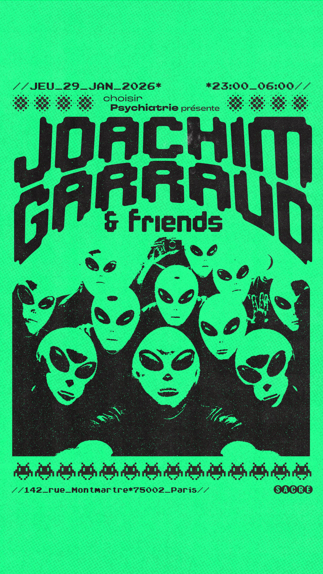 Sacré & Choisir Psychiatrie : Joachim Garraud & Friends