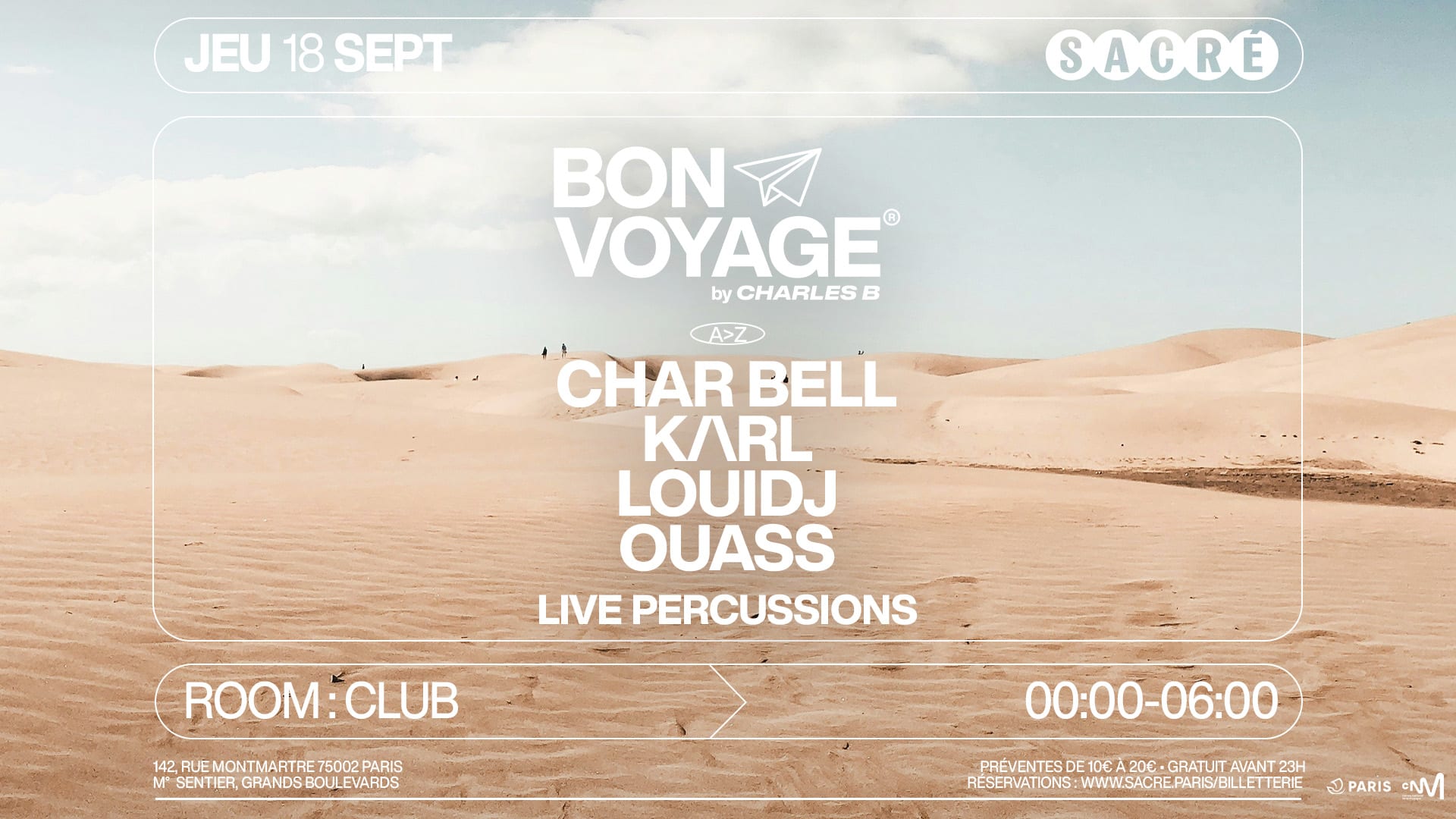 Bon Voyage : Char Bell & Friends