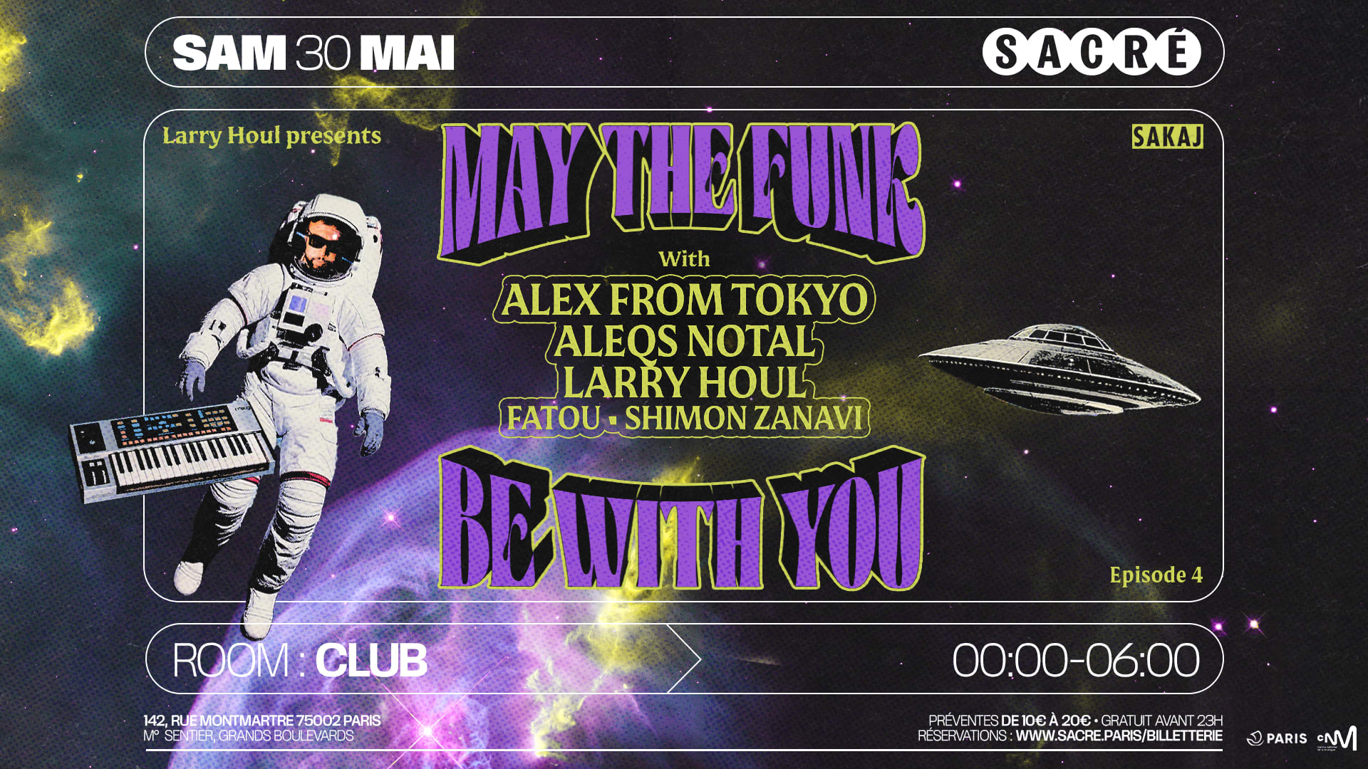 Sacré: Mtfbwy#4 By Larry Houl, Alex From Tokyo & Aleqs Notal