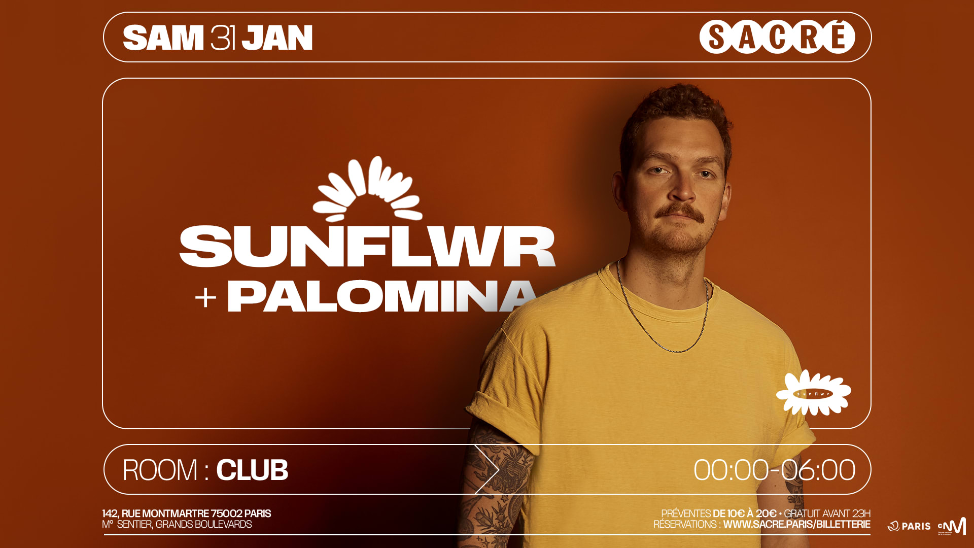 Sacré Présente : Sunflwr & Palomina