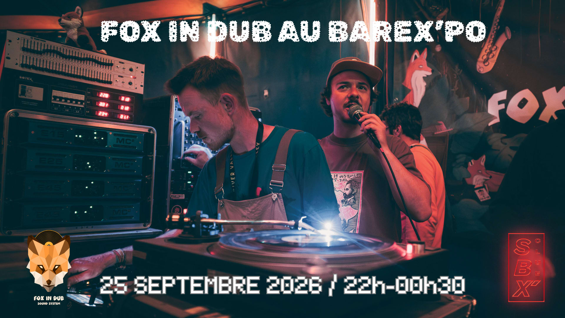 Fox In Dub Au Barex'po