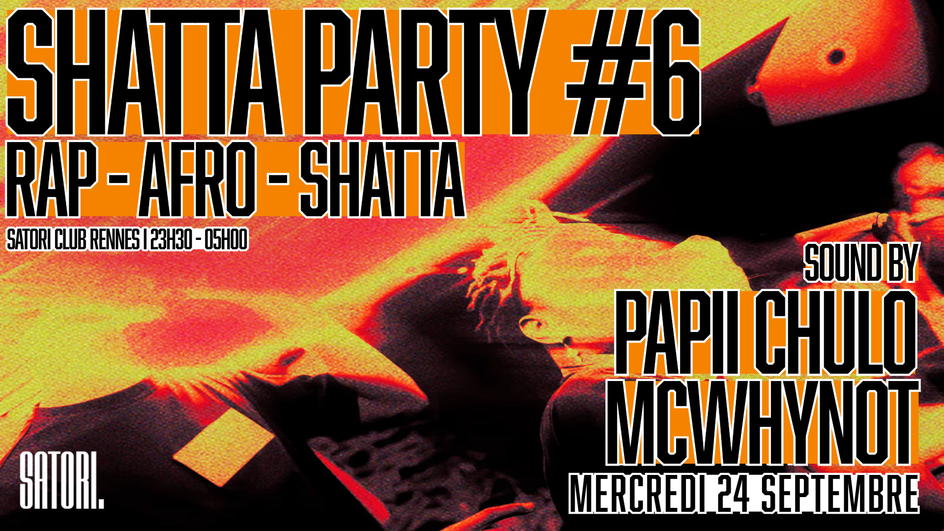 Shatta Party #6 - Mercredi 24 Septembre