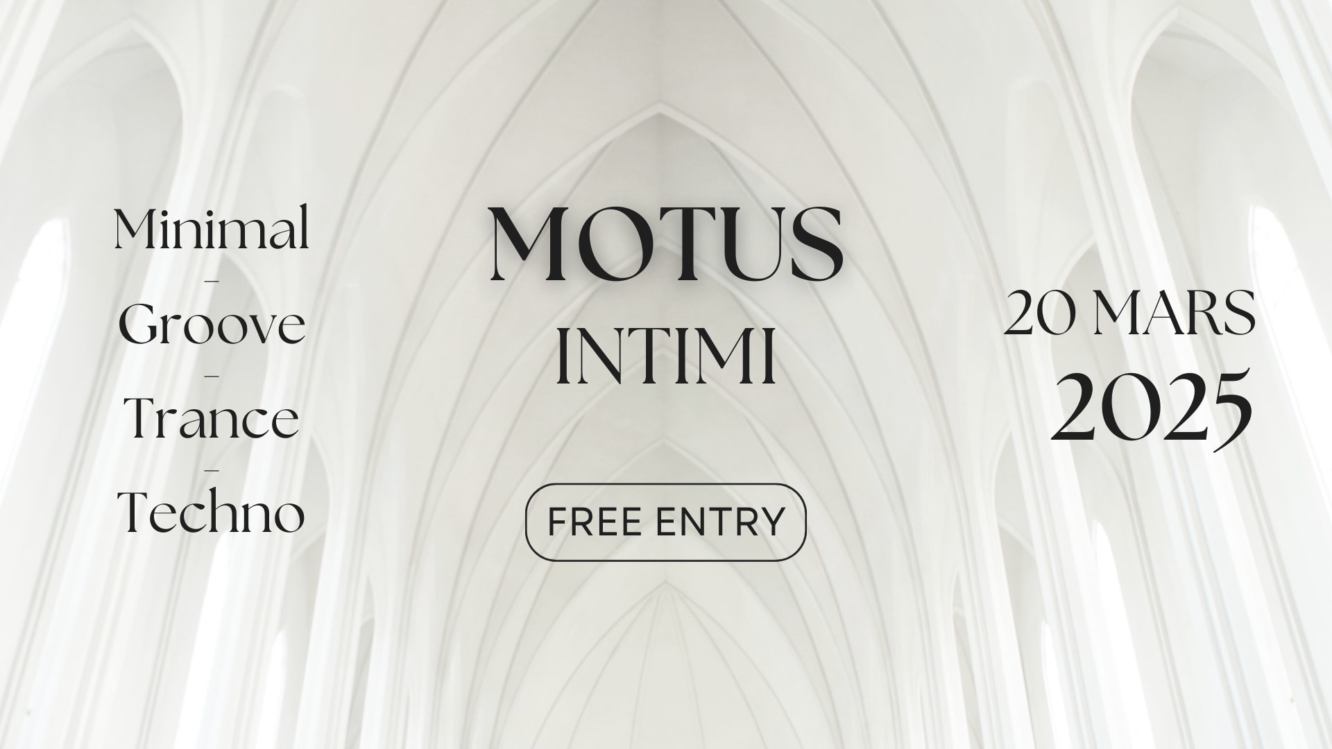 Motus Intimi - Berlin Techno Comes To Paris