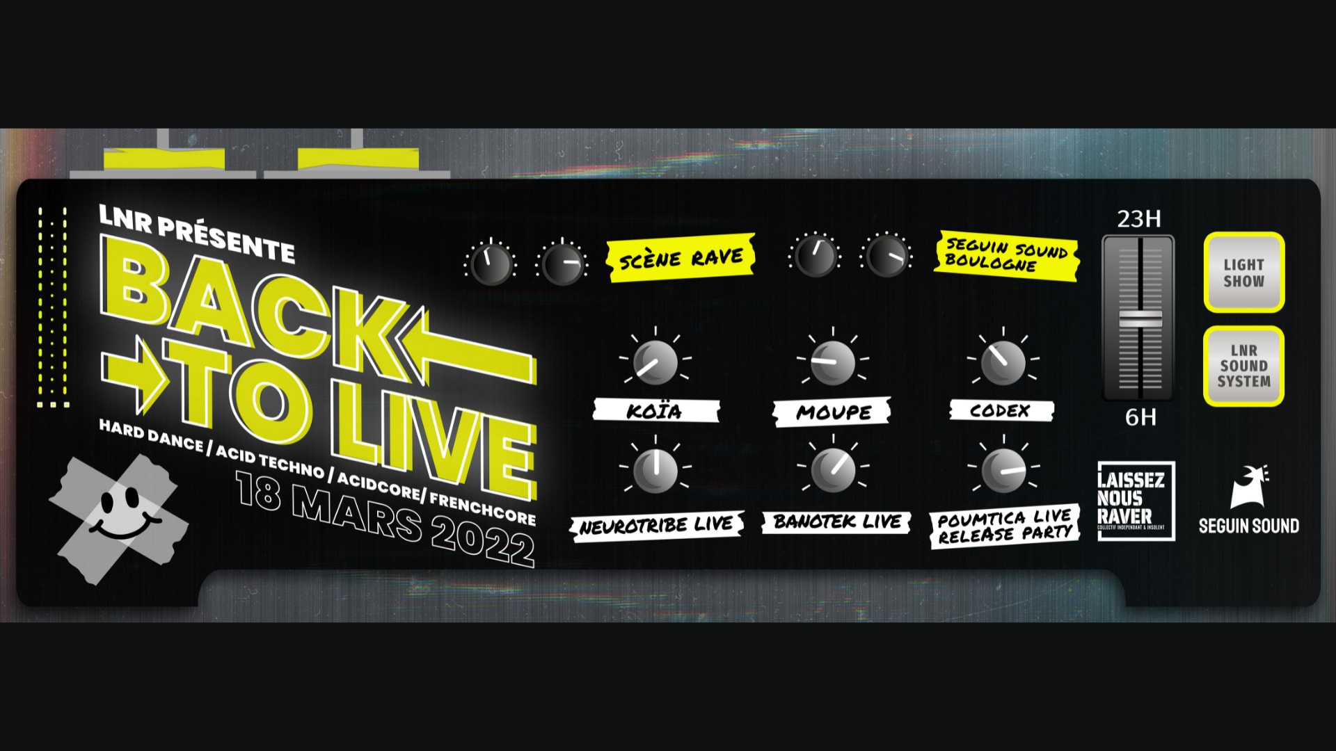 Laissez Nous Raver Présente : Back To Live