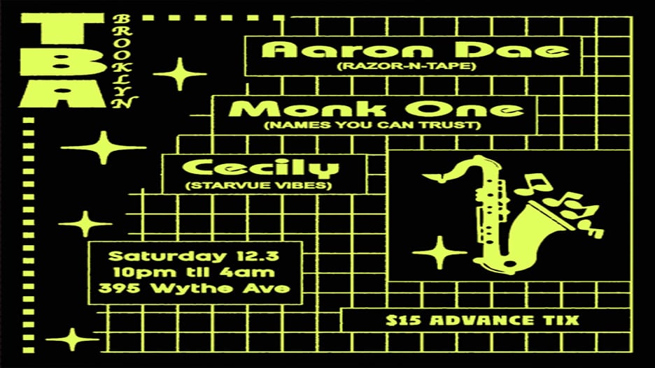 Aaron Dae, Monk One, Cecily
