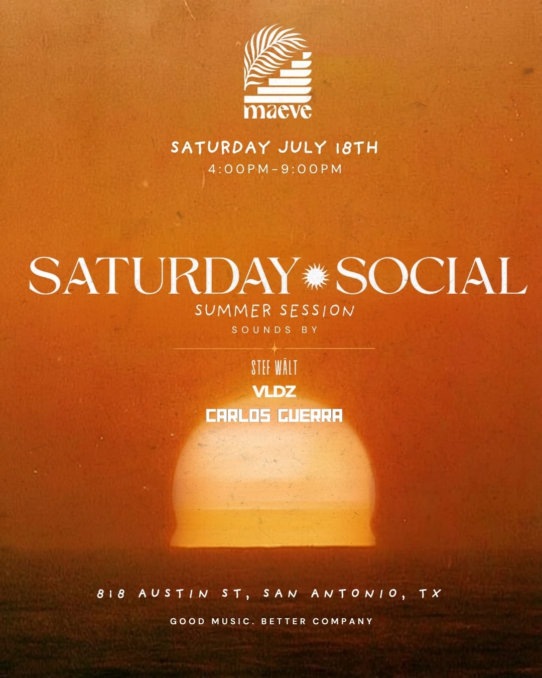 Saturday Social