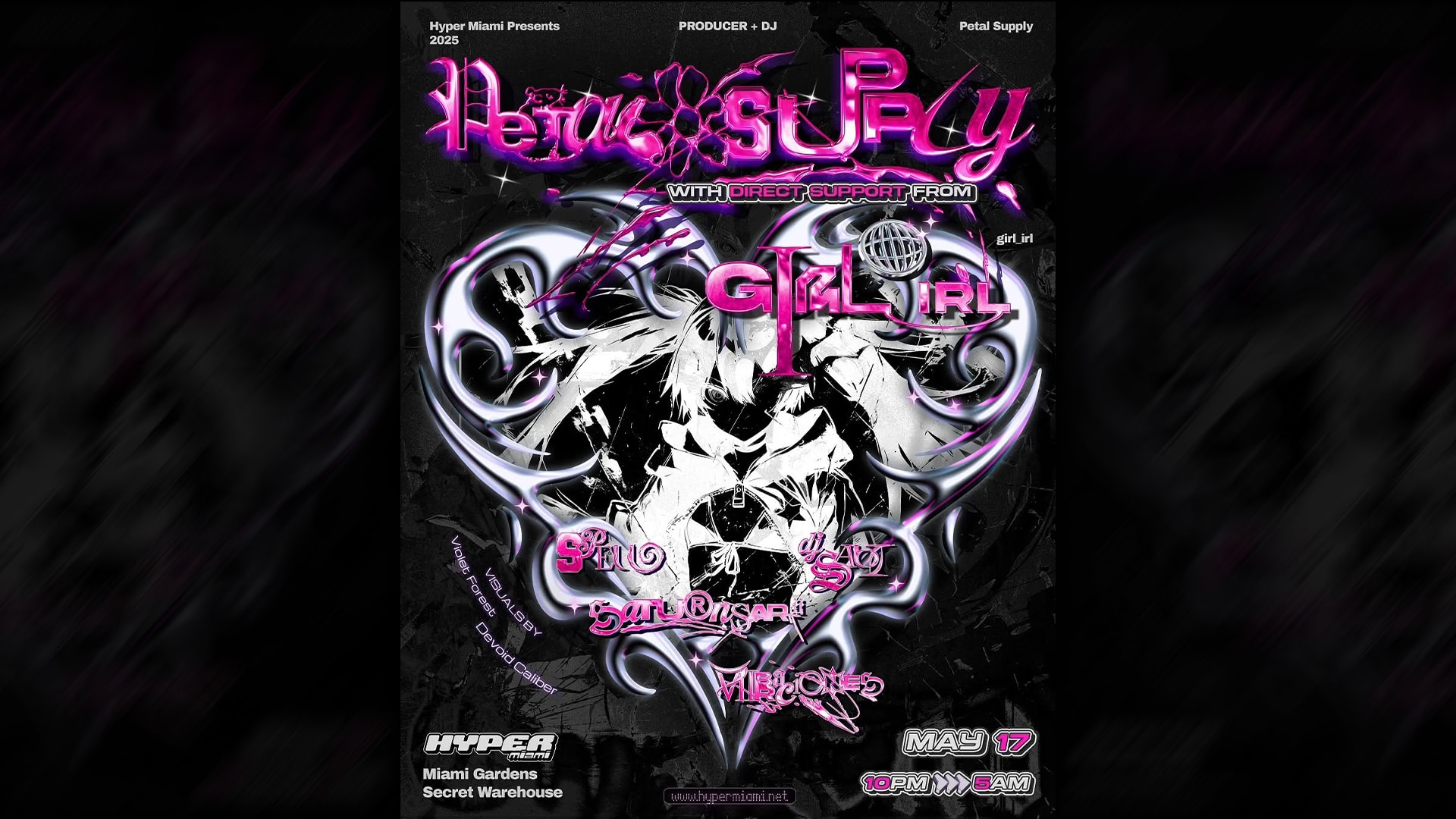 Petal Supply + Girl_Irl // Warehouse Rave