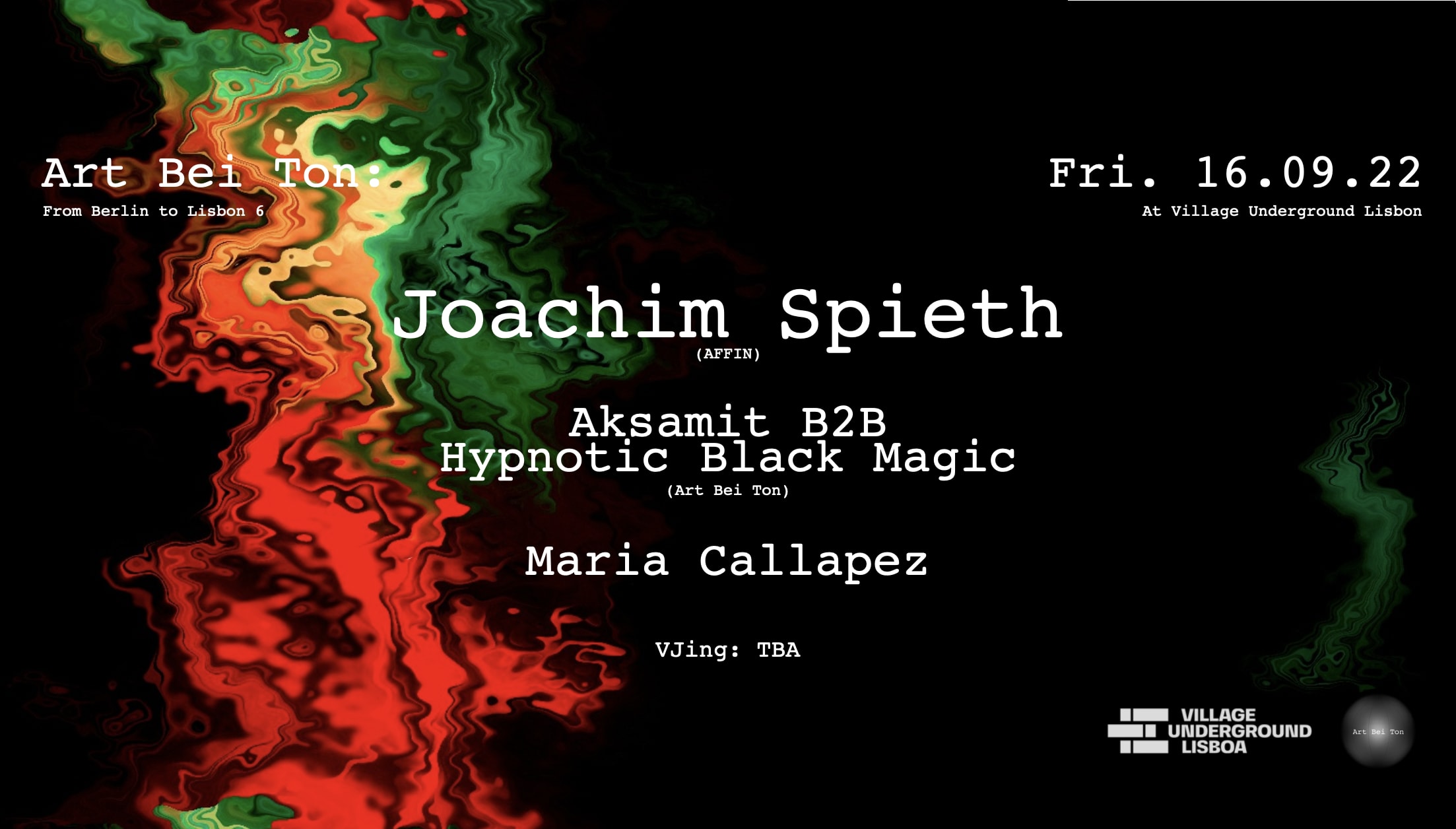 Art Bei Ton: From Berlin To Lisbon #6 With Joachim Spieth