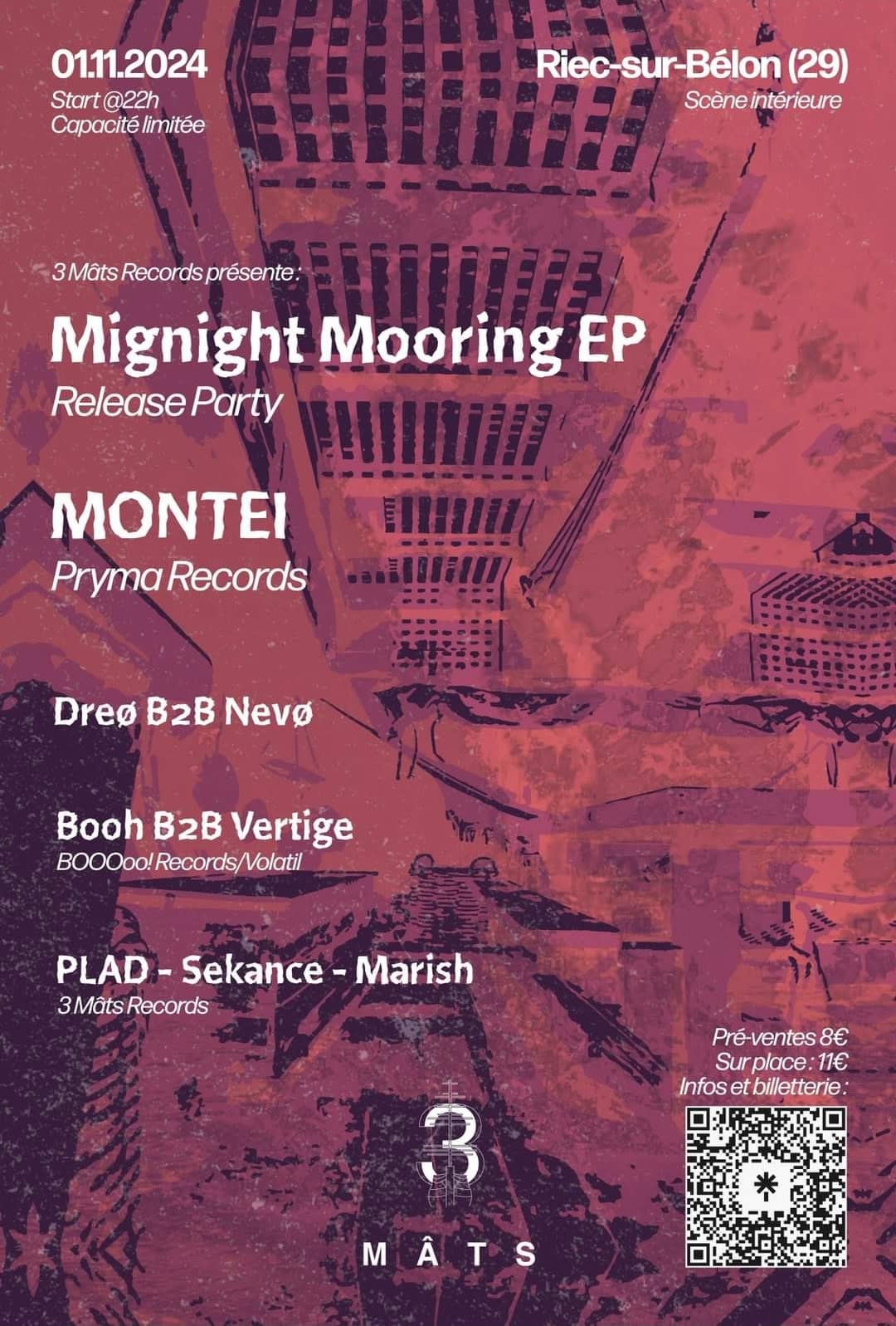 Midnight Mooring Ep Release Party W/ Montei